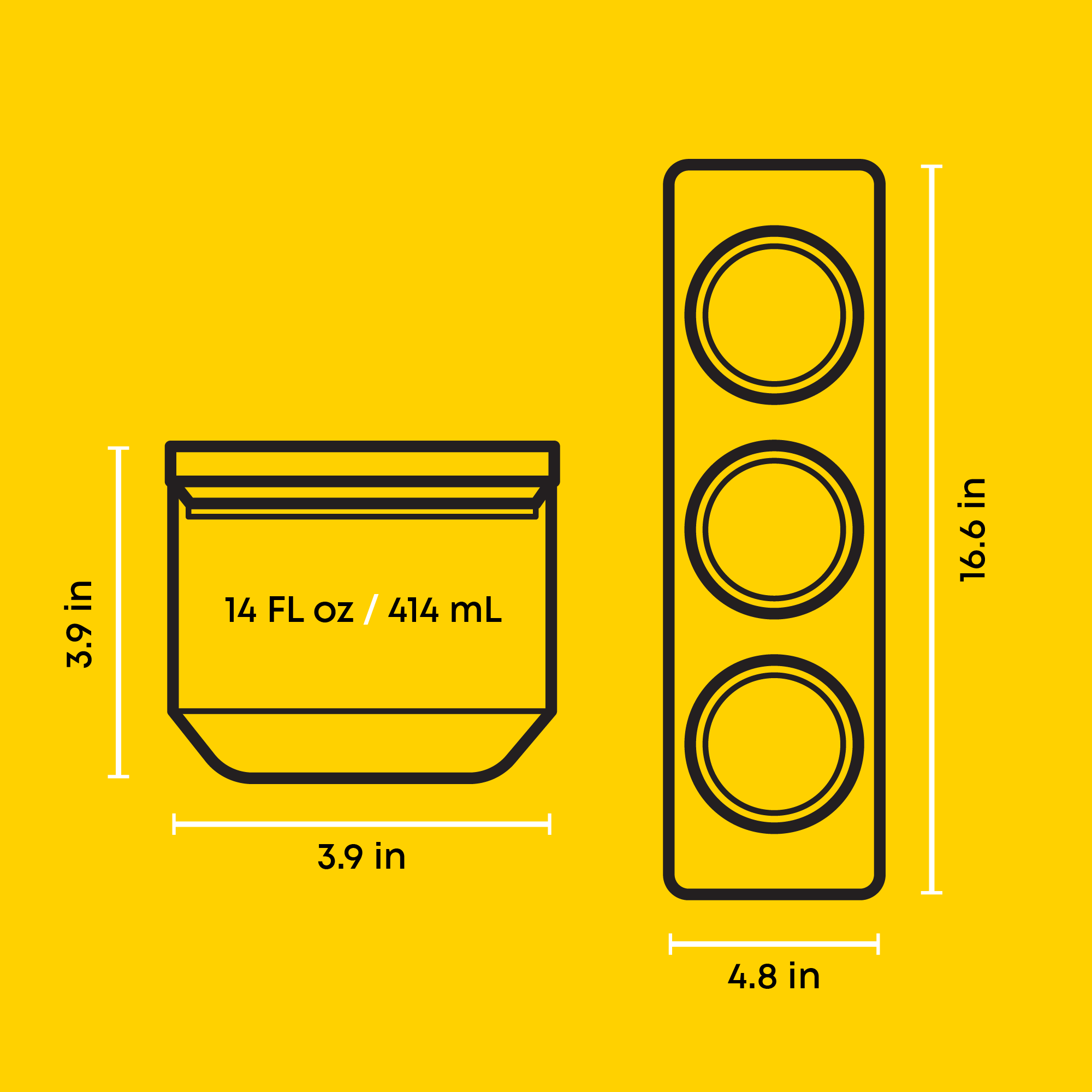 Holden Stackable Glass Storage Canister Set with Wood Lids and Tray