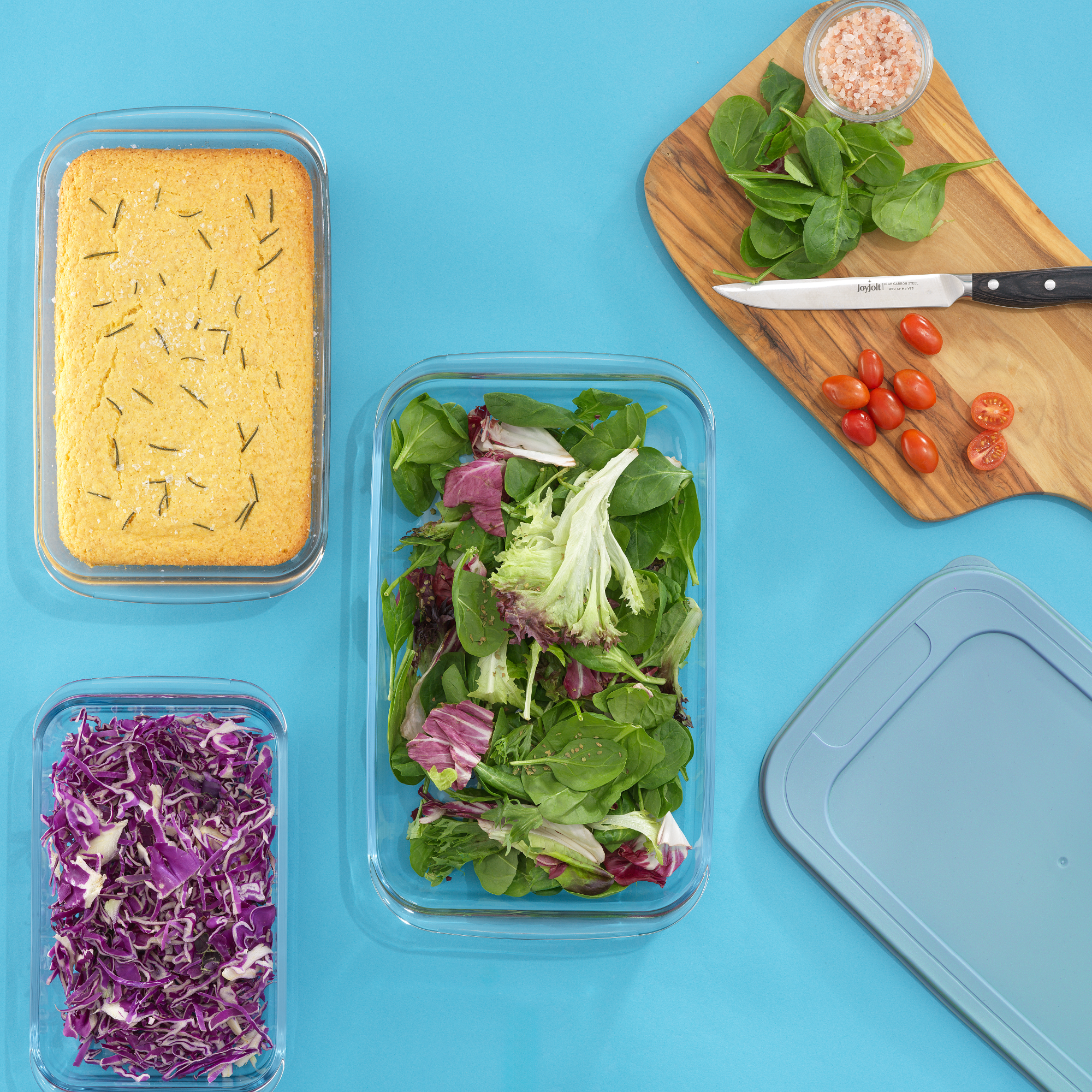 Borosilicate Glass Oven Dishes with Airtight Lids