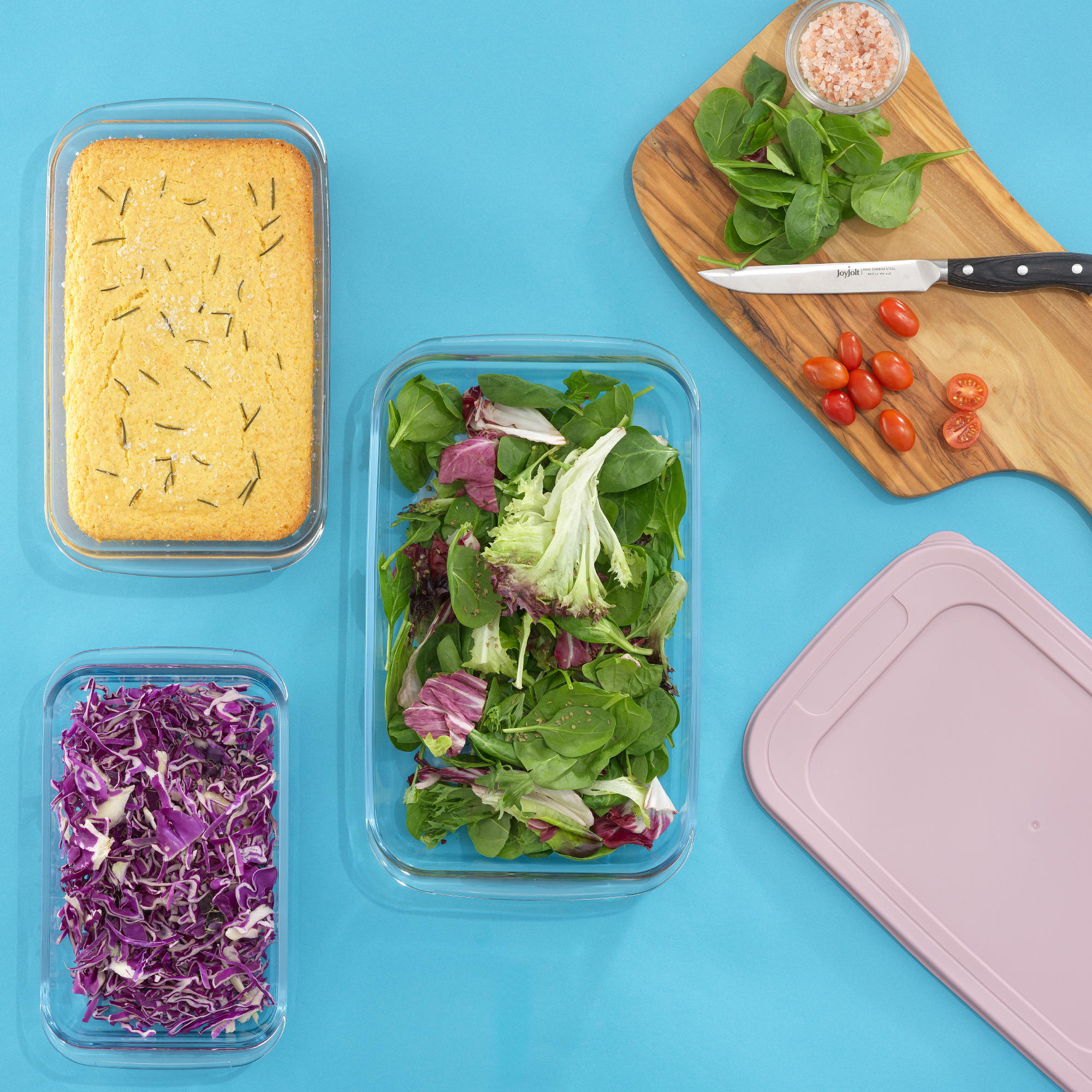 Borosilicate Glass Oven Dishes with Airtight Lids