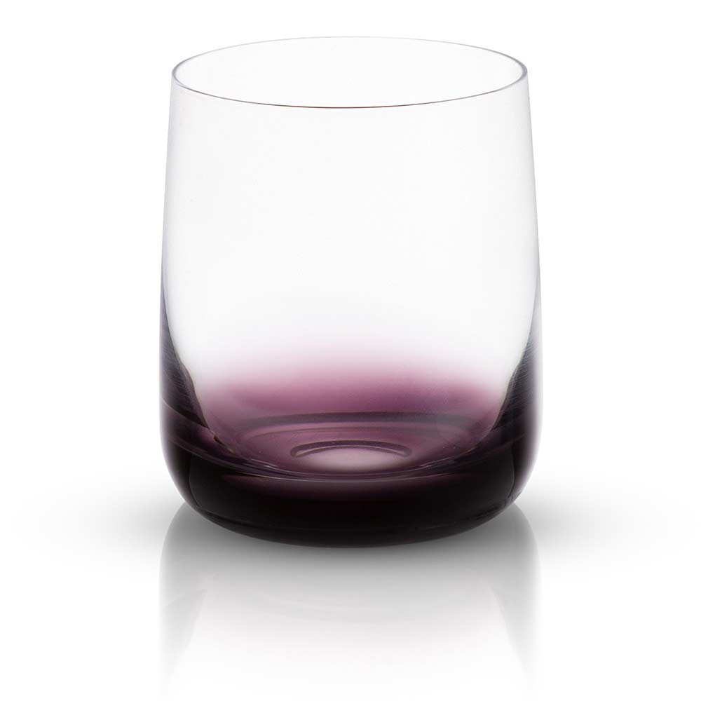 JoyJolt Black Swan Whiskey Glasses