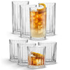 Alina Ribbed Glass Drinkware Set