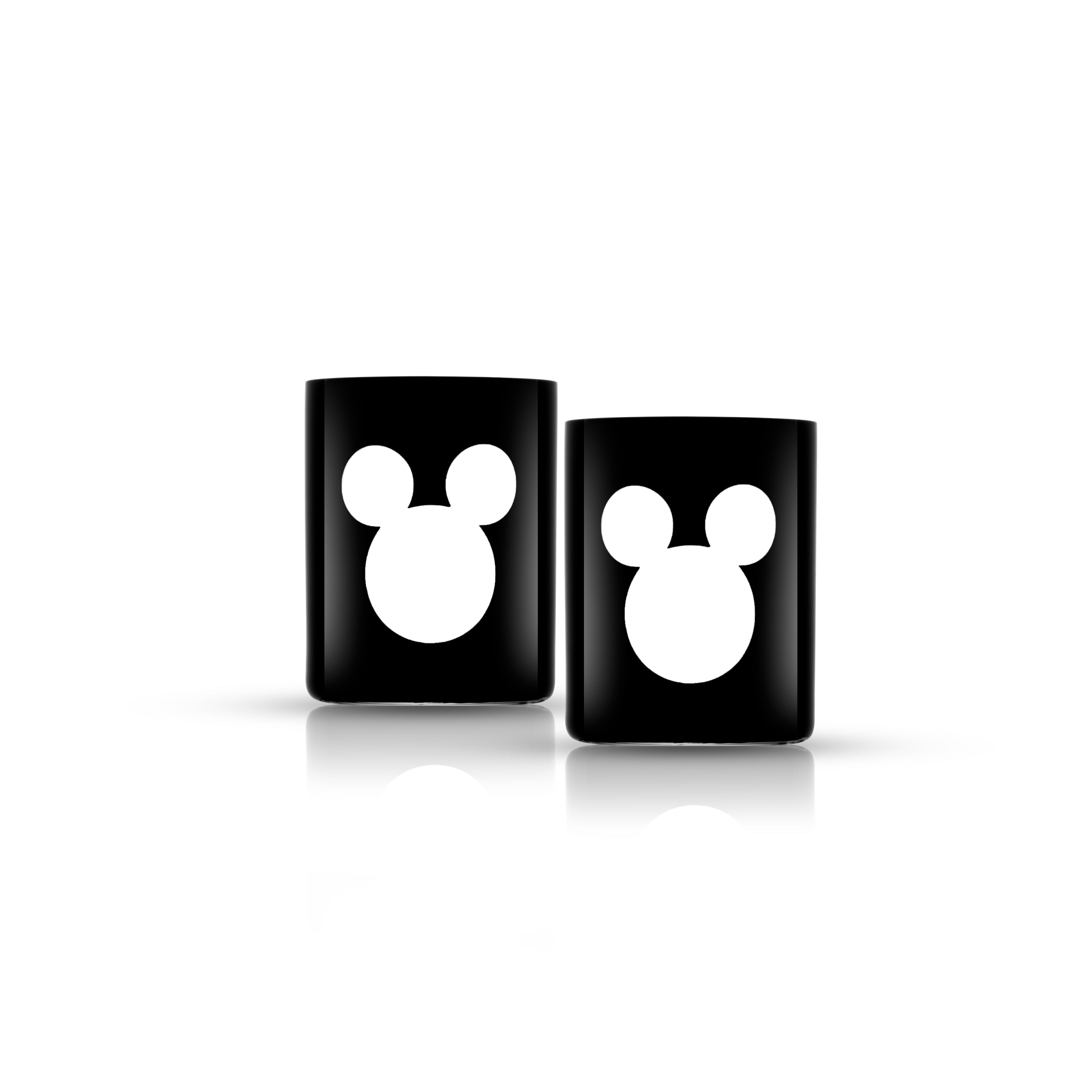 Disney Luxury Mickey Mouse Double Old Fashion Glass Set
