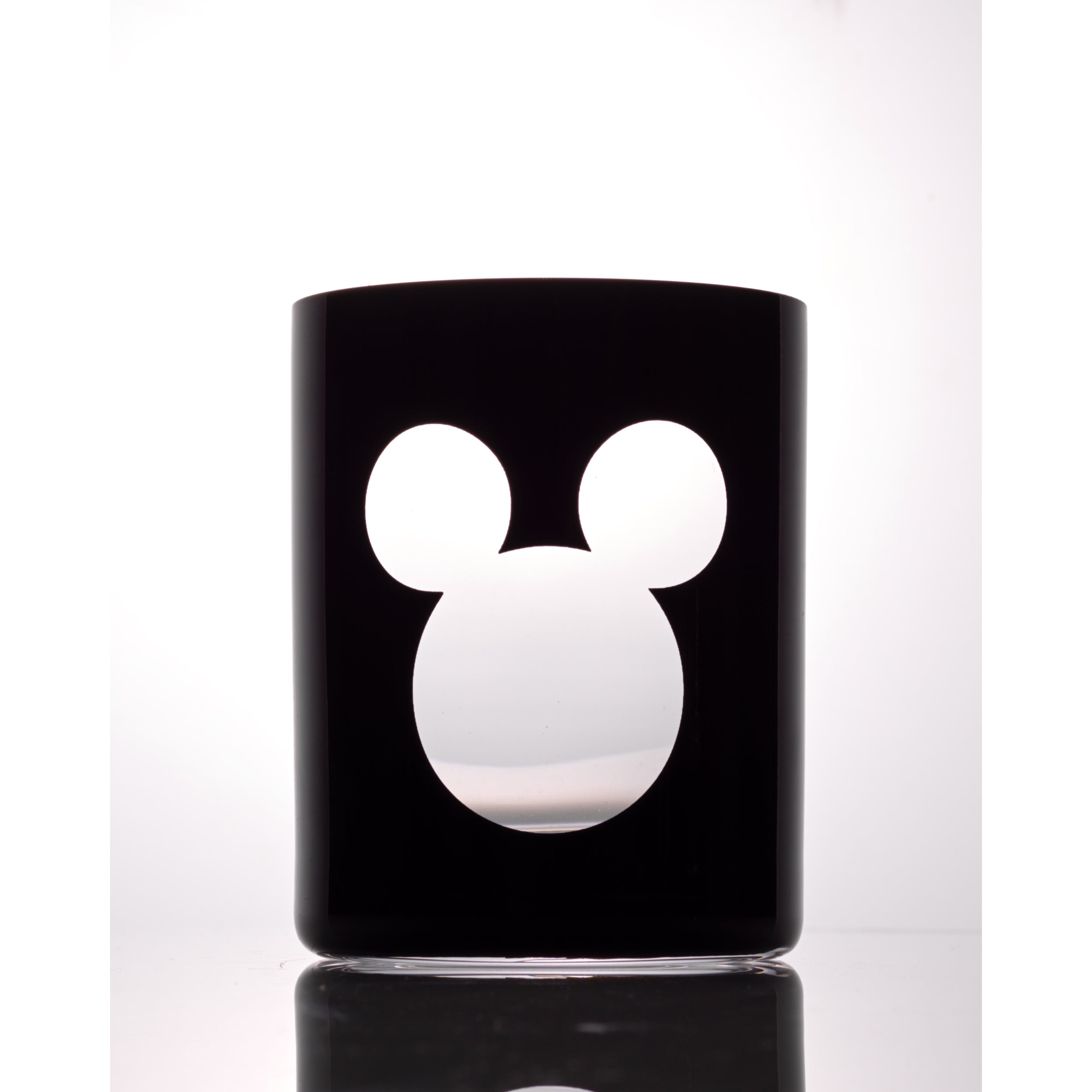 Disney Luxury Mickey Mouse Double Old Fashion Glass Set