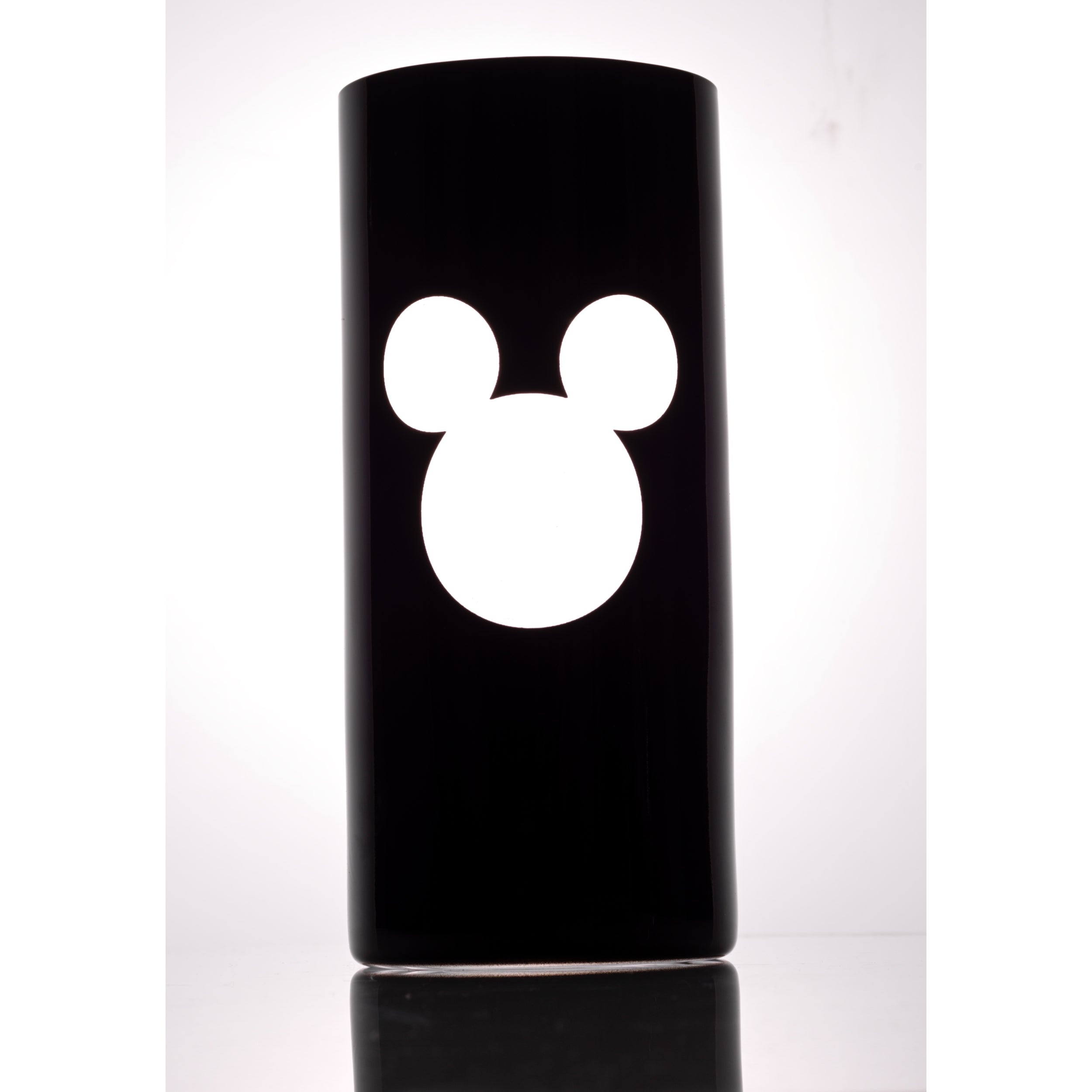 Disney Luxury Mickey Mouse Crystal Highball Glass - 17 oz - Set of 2