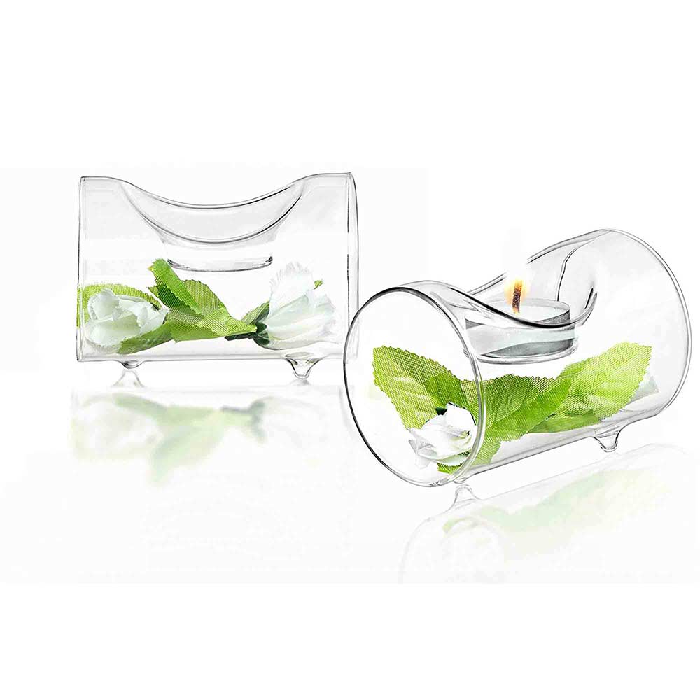 Ambient Single Candle Holder Set of 2