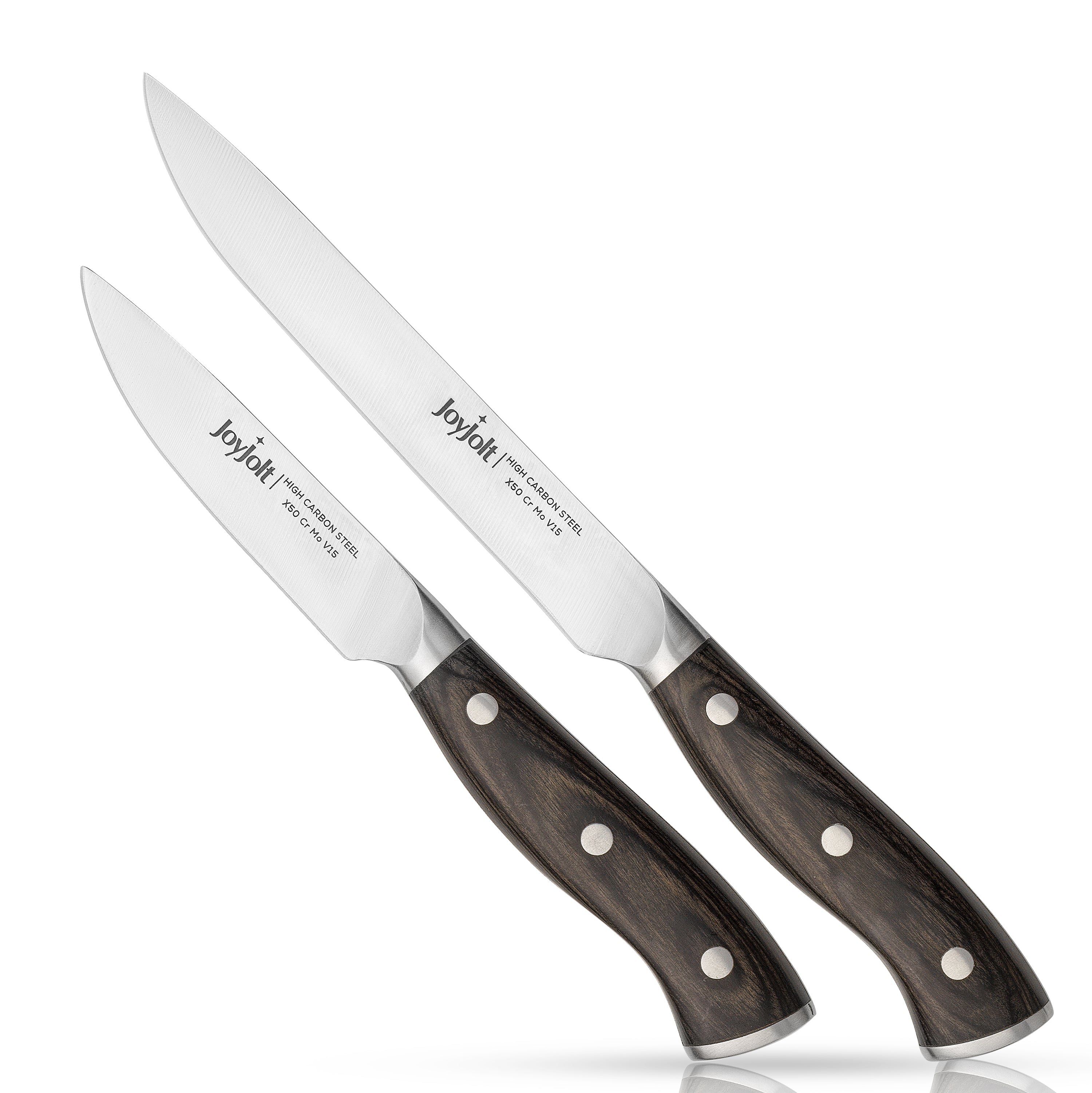 JoyJolt 2-Piece Utility Knife Set