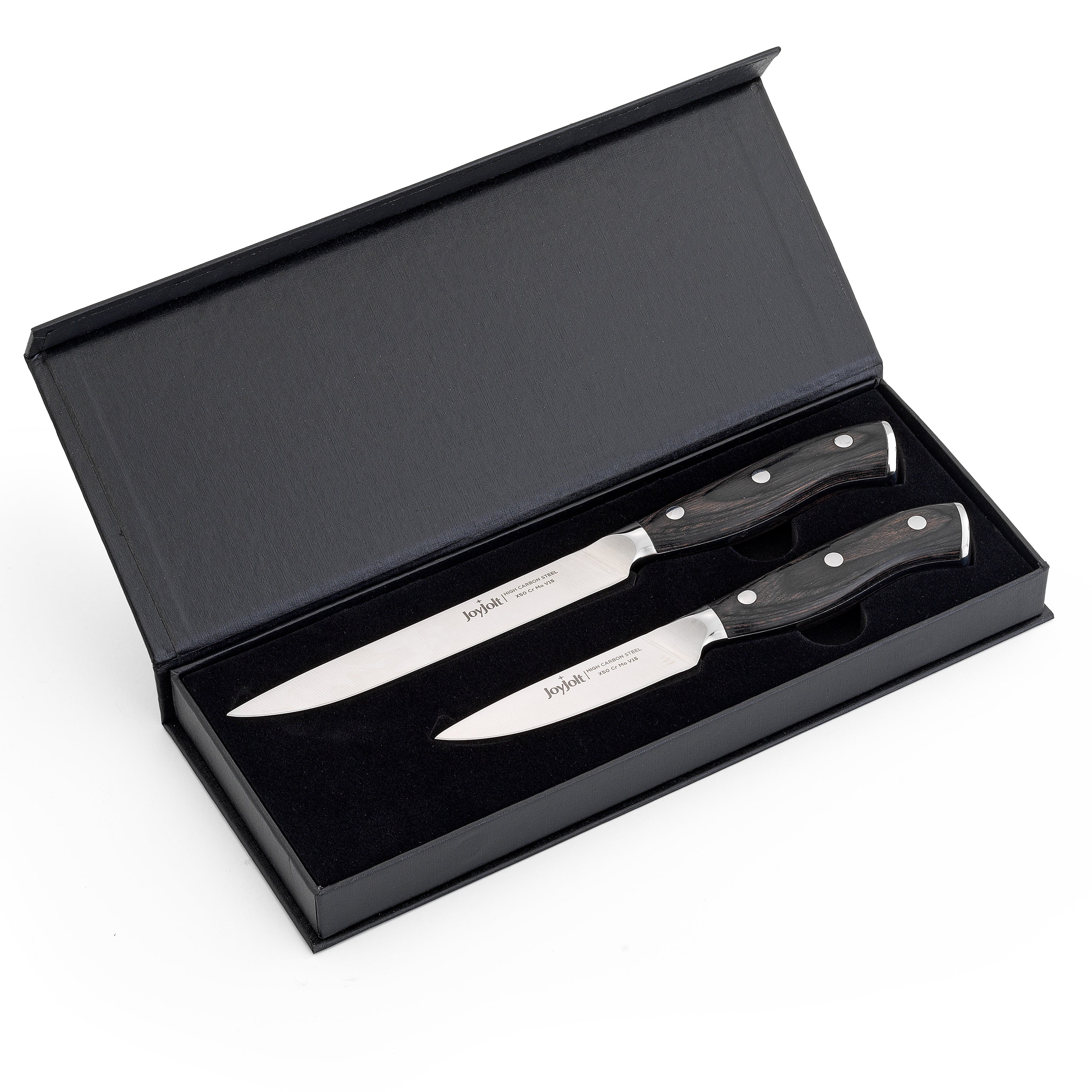 JoyJolt 2-Piece Utility Knife Set