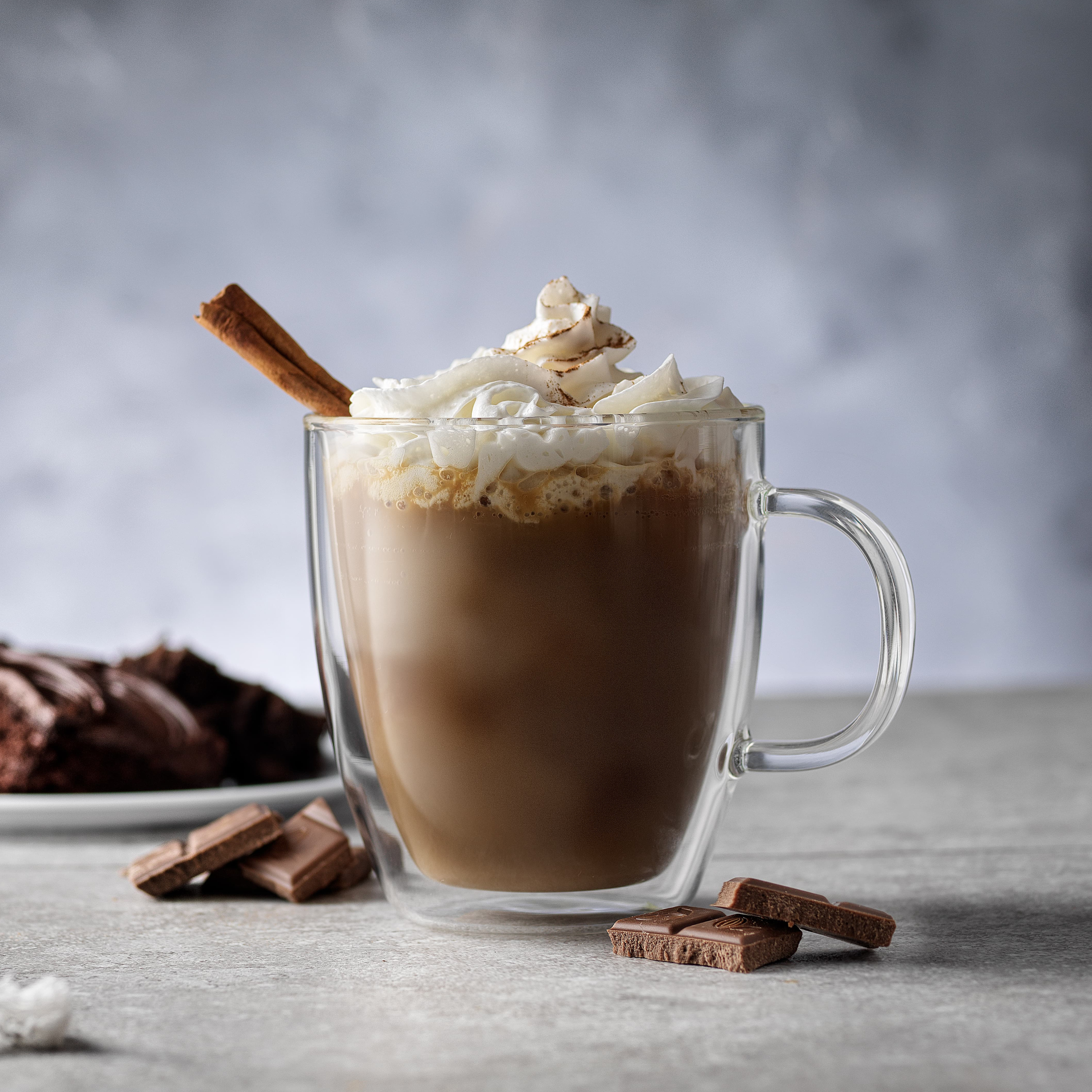 Elevate Your Mornings with Spiked Champurrado: Served in JoyJolt's Savor Double Wall Glasses