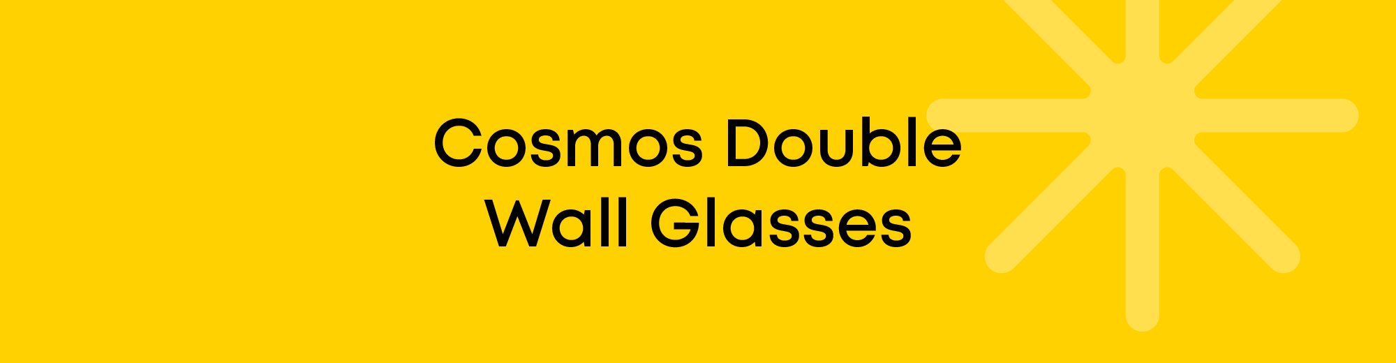 Cosmo Cocktail Double Wall Glasses