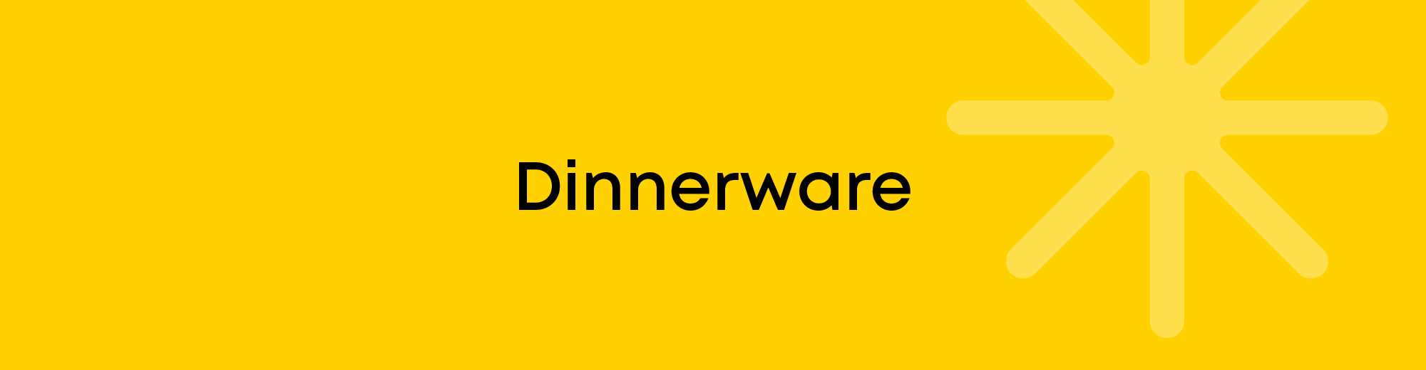 Dinnerware