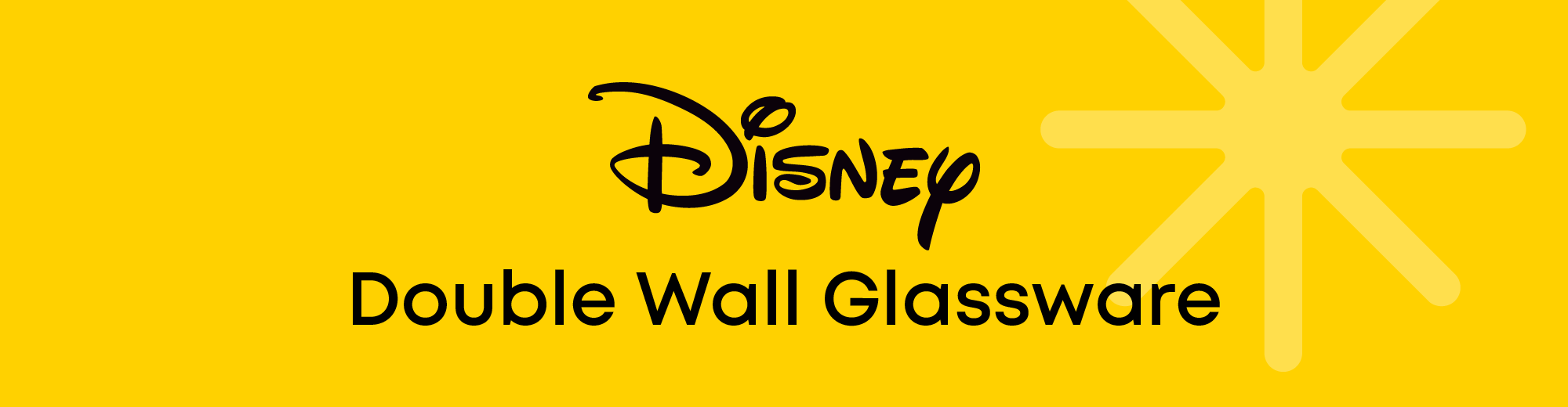 Disney Double Wall Glassware