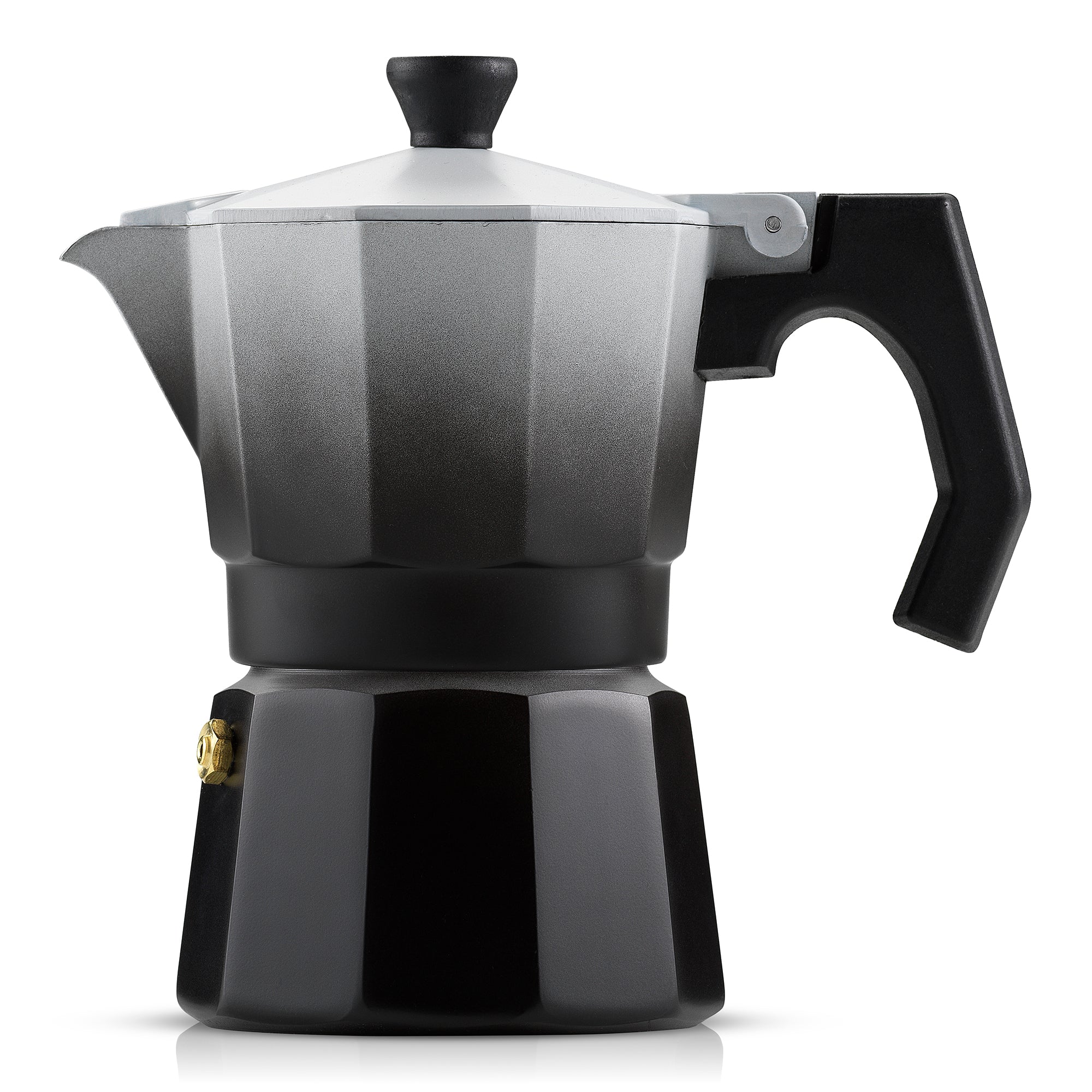 JoyJolt Italian Moka Pot Stovetop Aluminum Espresso Maker