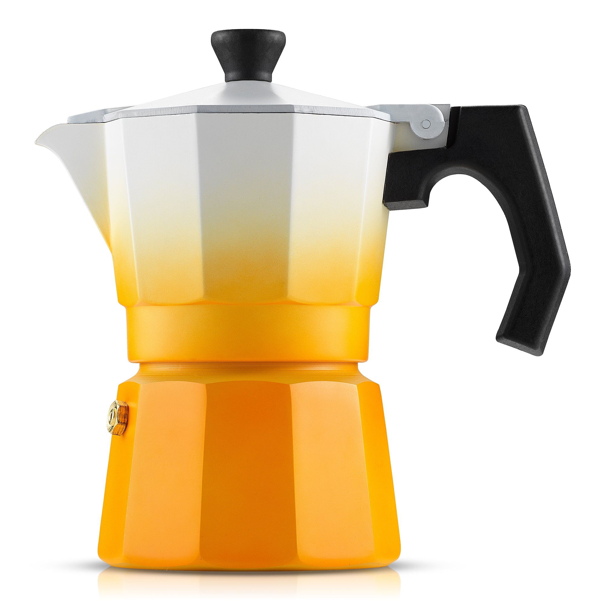 JoyJolt Italian Moka Pot Stovetop Aluminum Espresso Maker