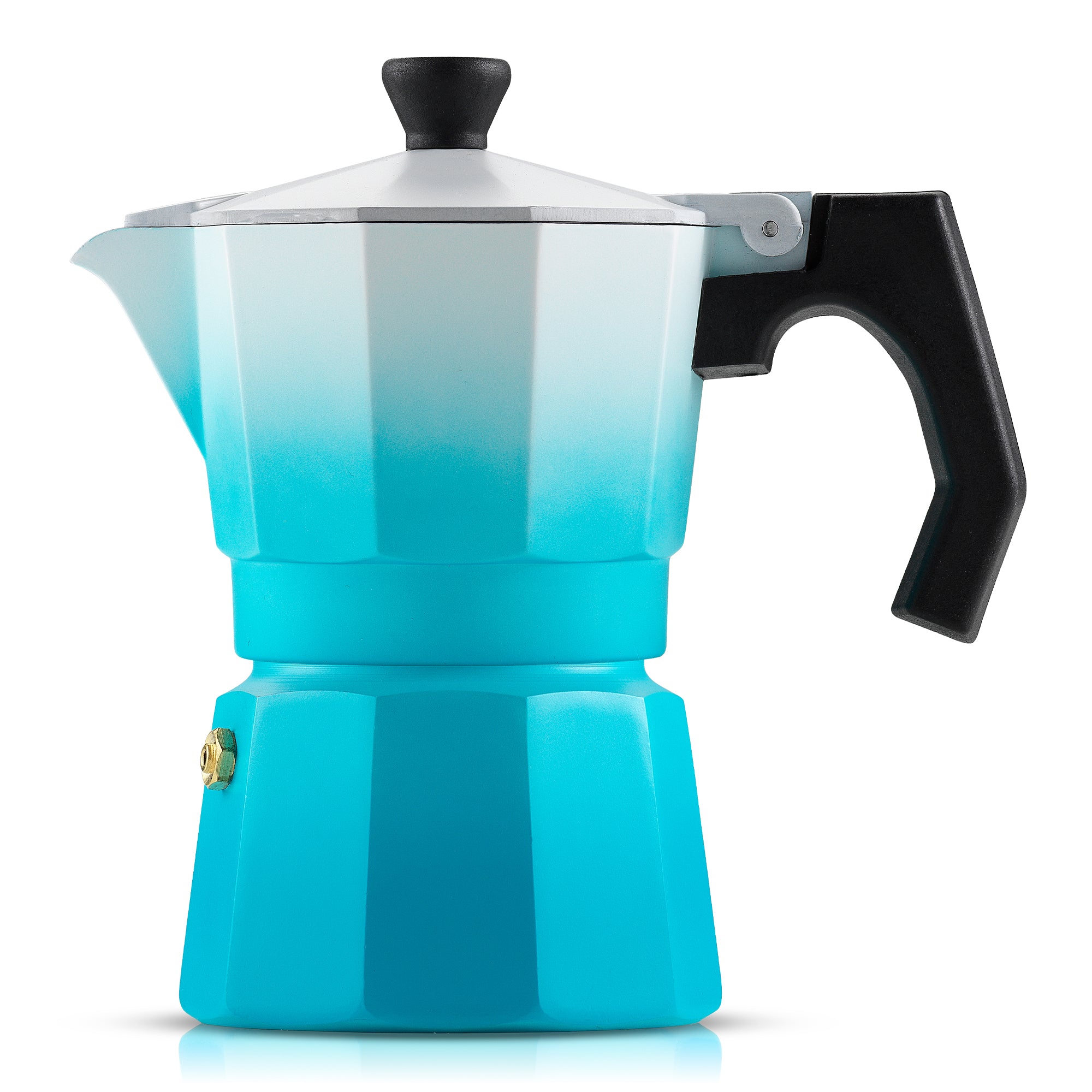 JoyJolt Italian Moka Pot Stovetop Aluminum Espresso Maker