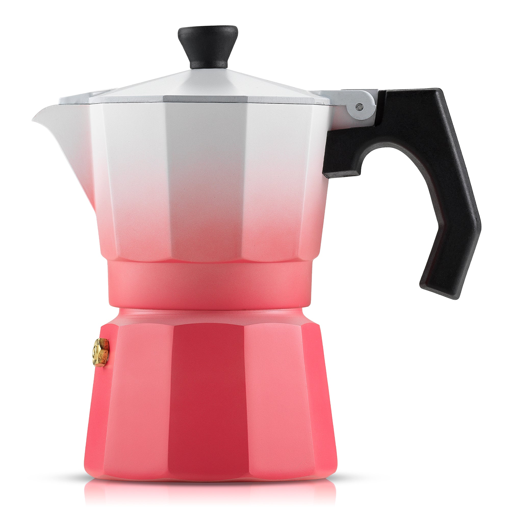 JoyJolt Italian Moka Pot Stovetop Aluminum Espresso Maker