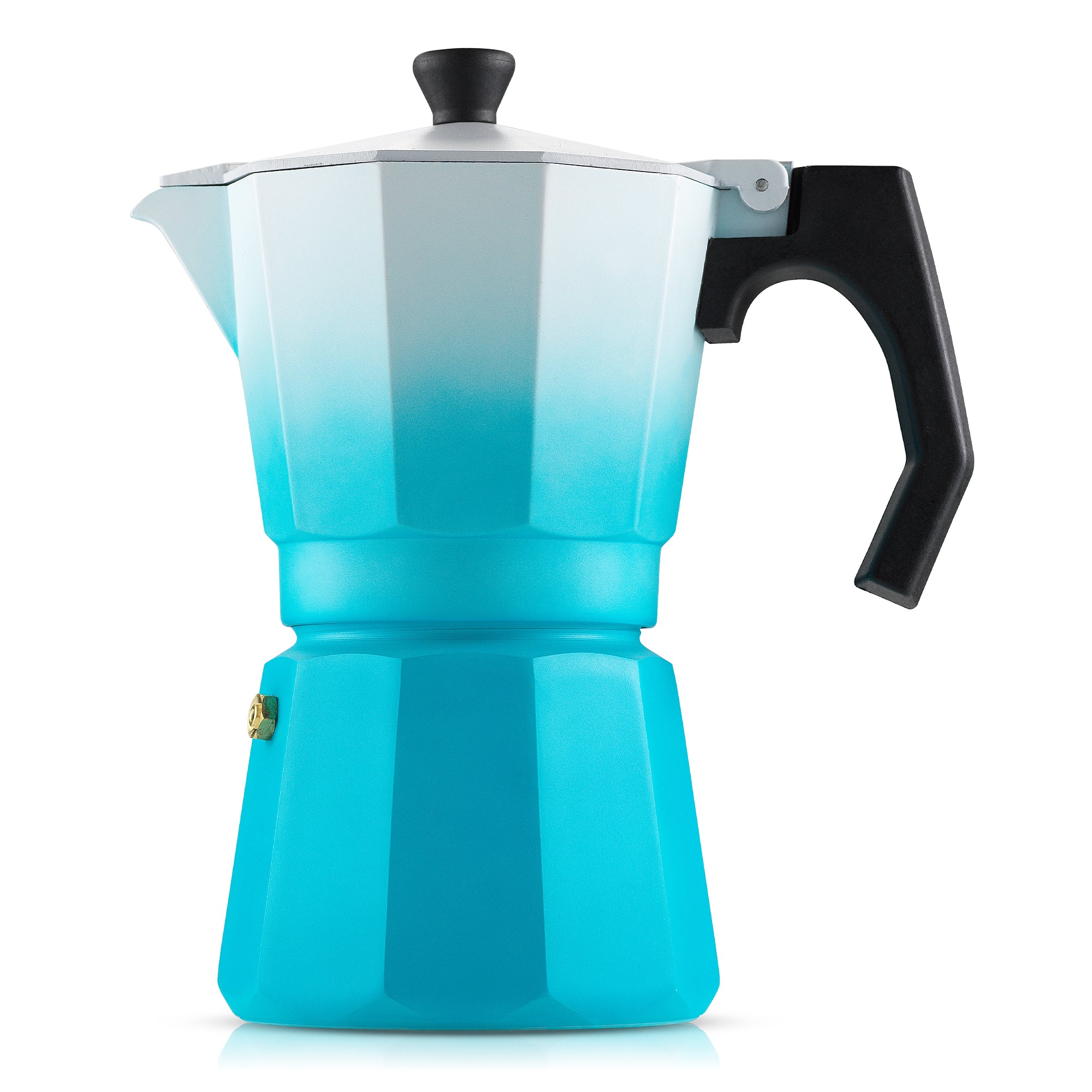 JoyJolt Italian Moka Pot Stovetop Aluminum Espresso Maker