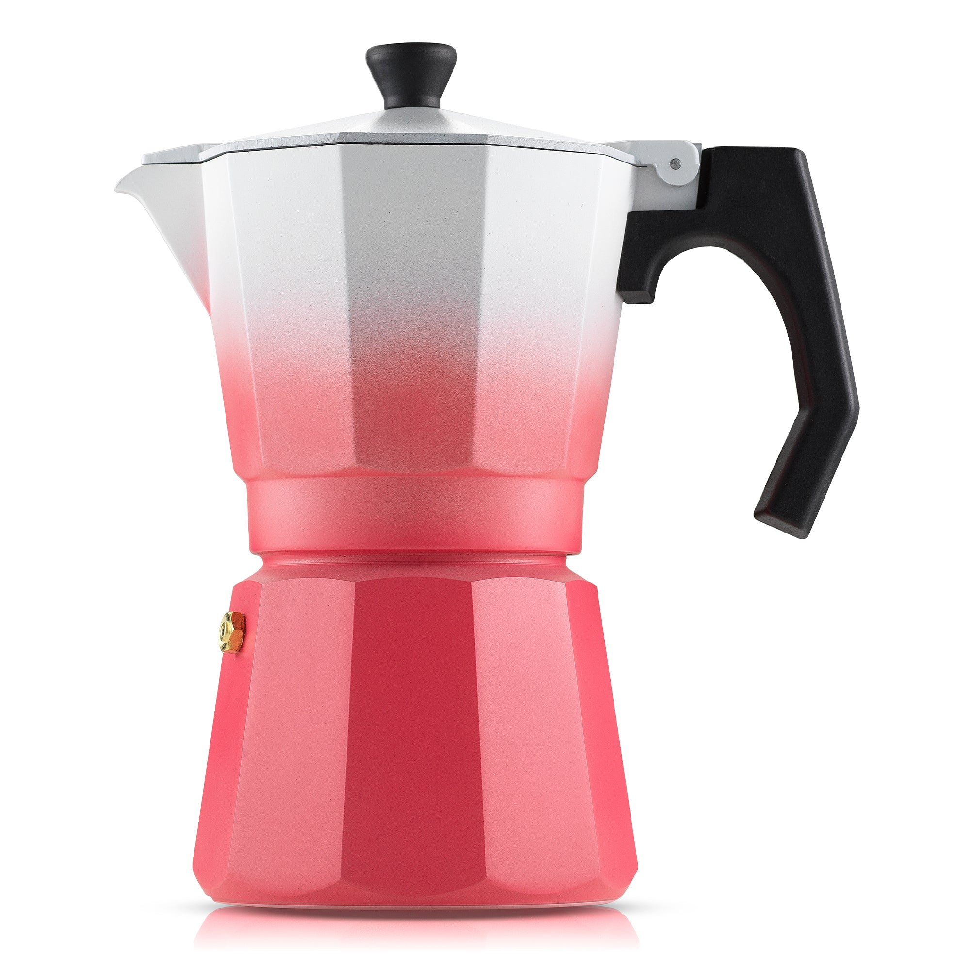 JoyJolt Italian Moka Pot Stovetop Aluminum Espresso Maker