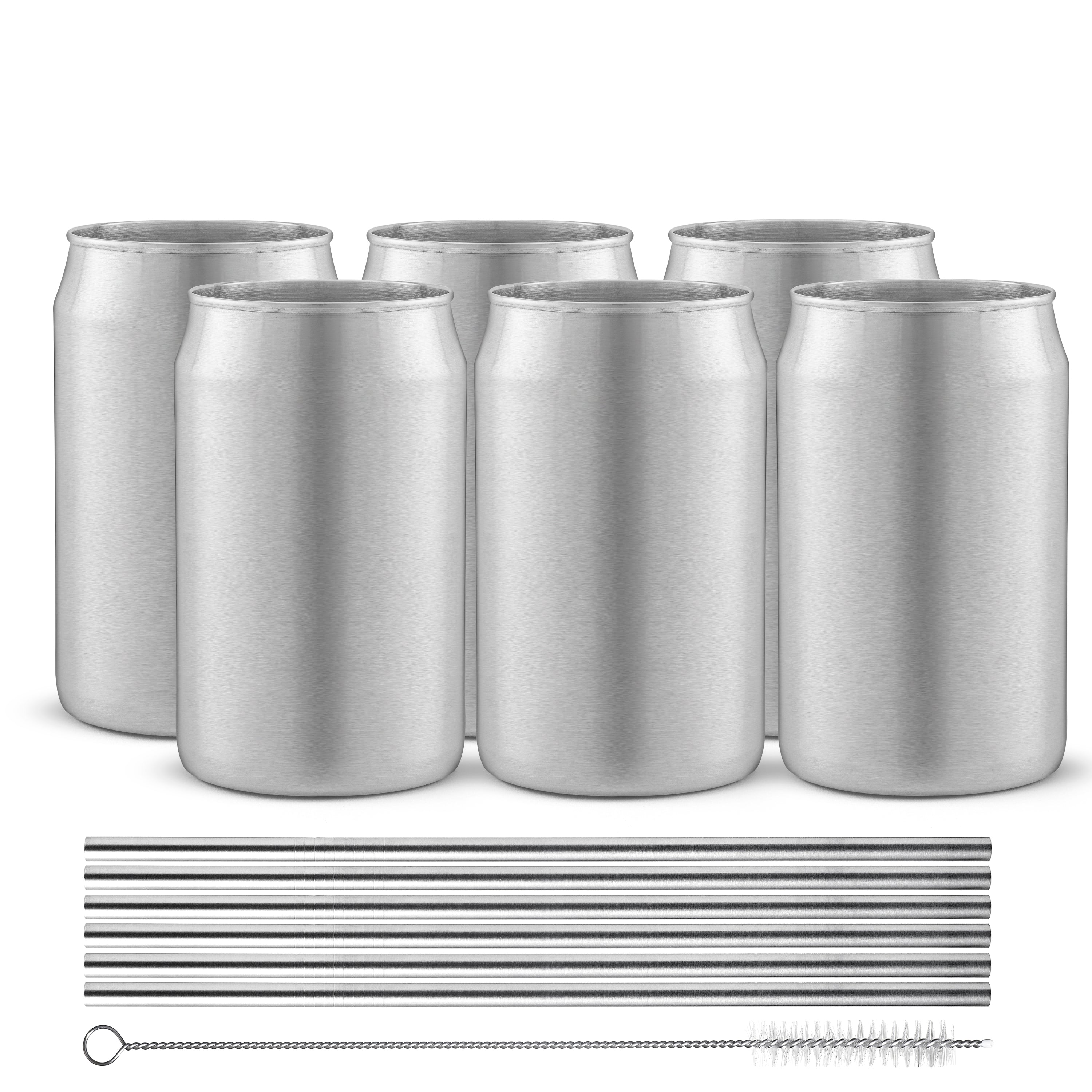 JoyJolt Stainless Steel Tumblers and Straws