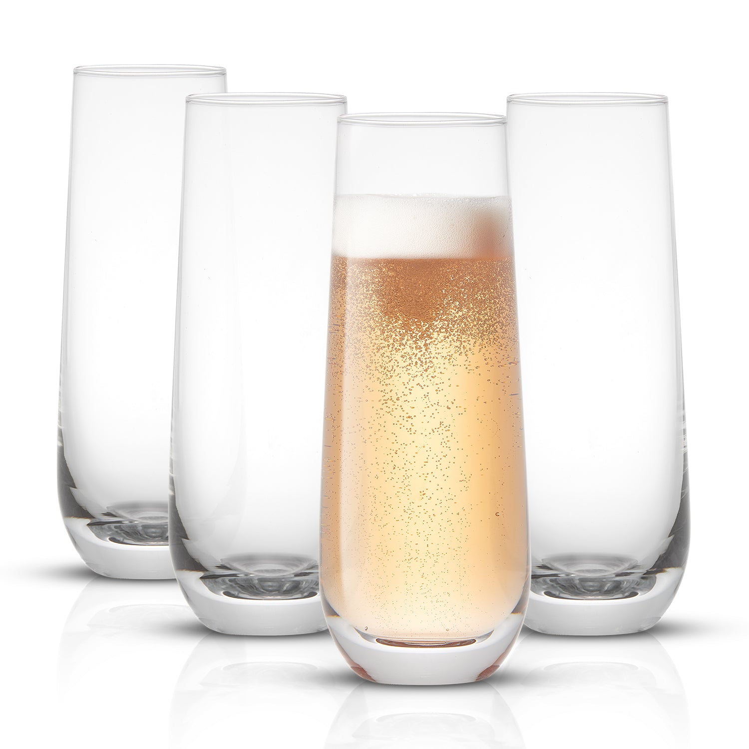 JoyJolt Milo Champagne Glasses - Thumbnail 4
