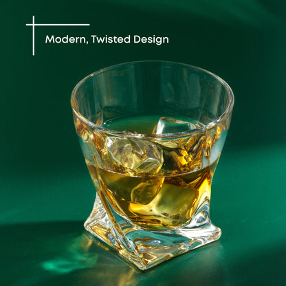 Atlas Whiskey Glasses, 10 oz