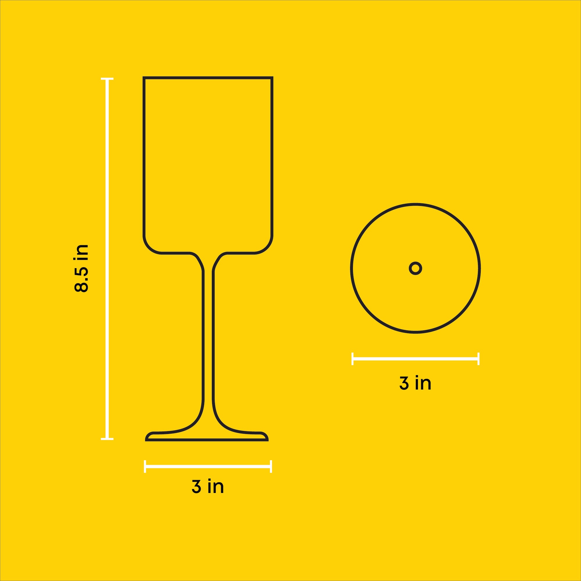 Claire Red Wine Glasses Set