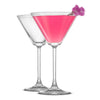 Olivia Martini Glasses, 8.4 oz