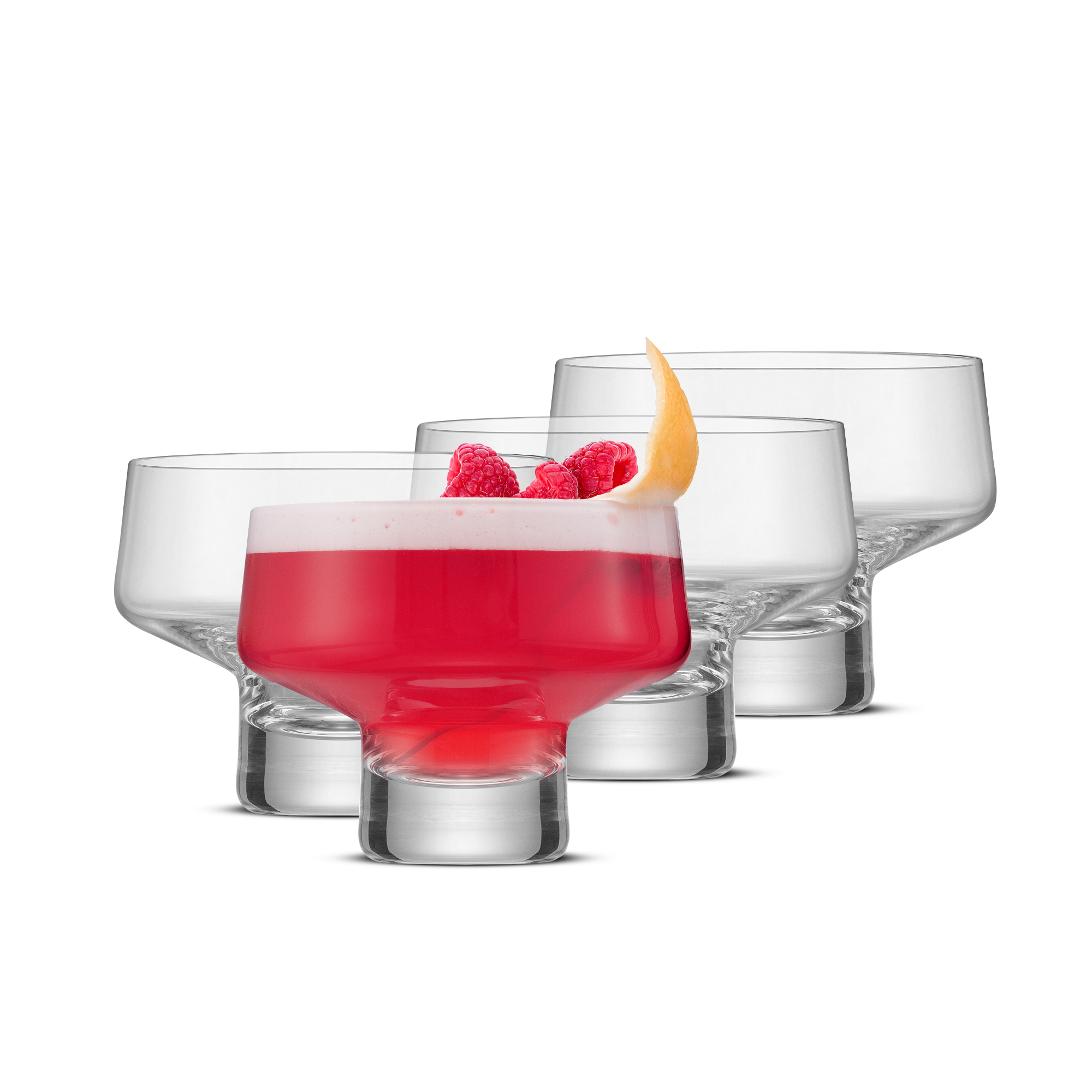 Sidney Stemless Coupe Glasses
