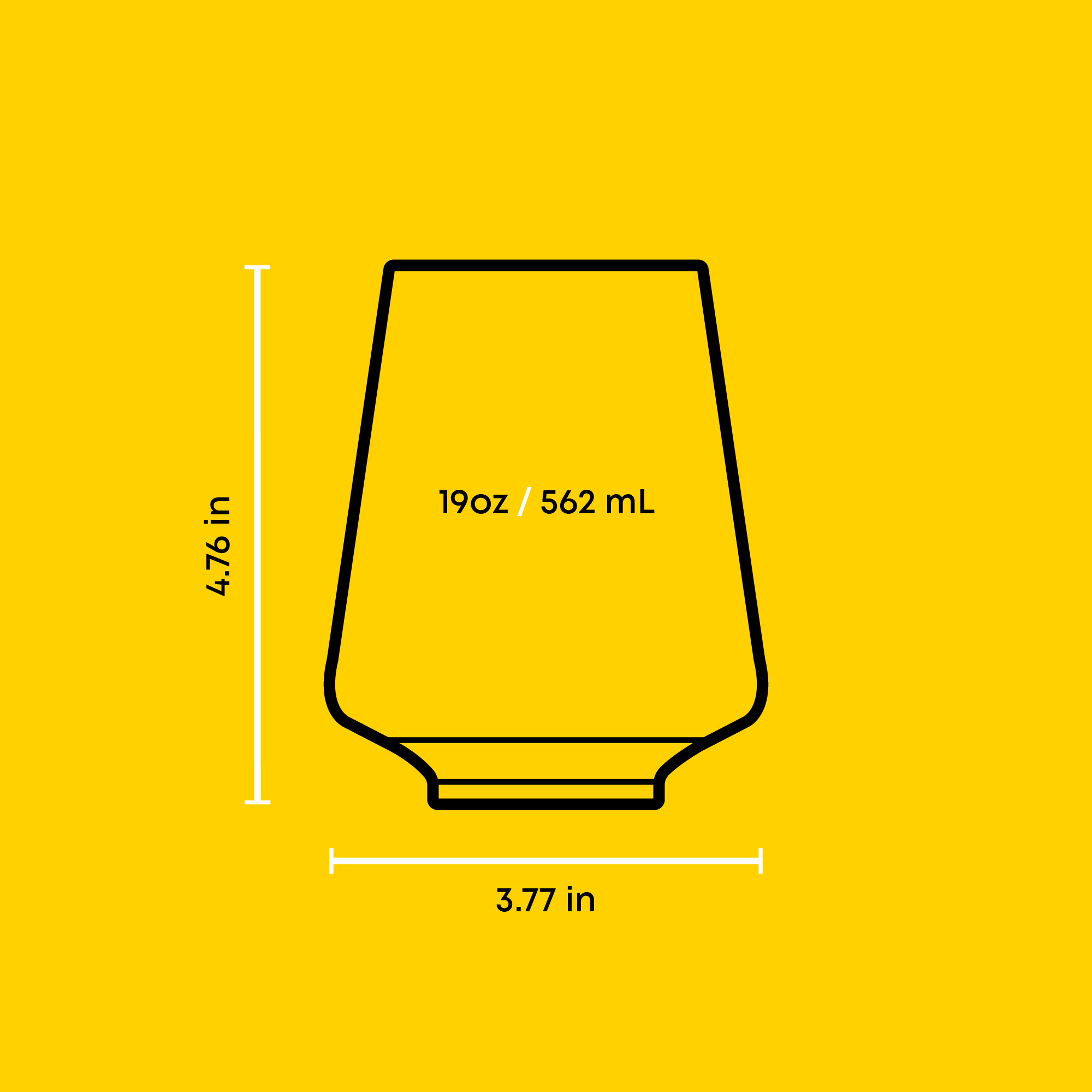 Sidney Stemless Wine Glasses