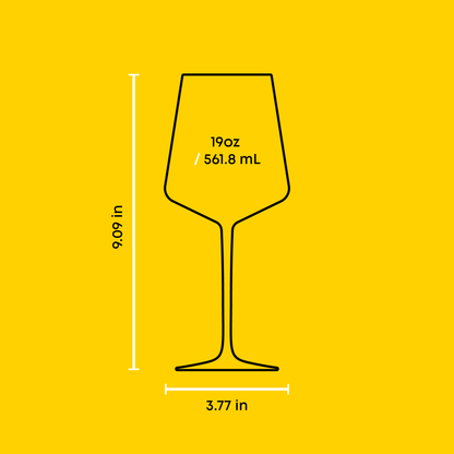 Sidney Red Wine Glasses, 19 oz