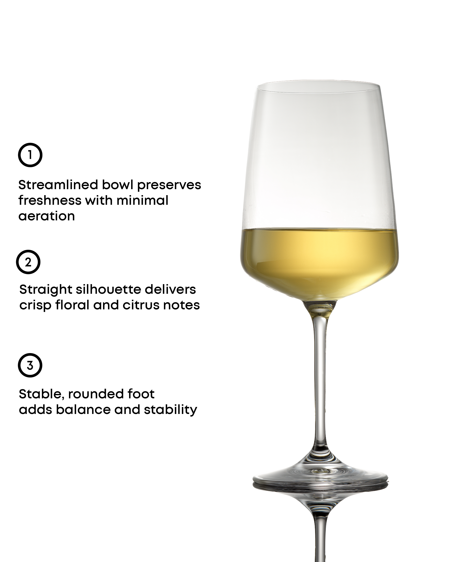 Sidney 8-Piece Red and White Wine Glass Set