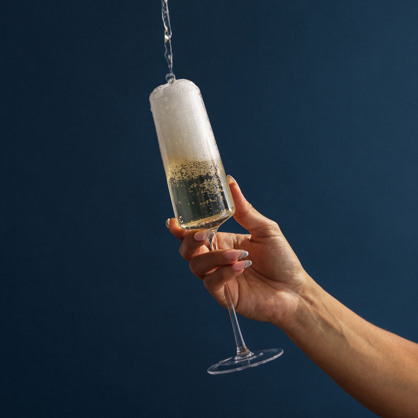Sidney Champagne Flutes, 7 oz