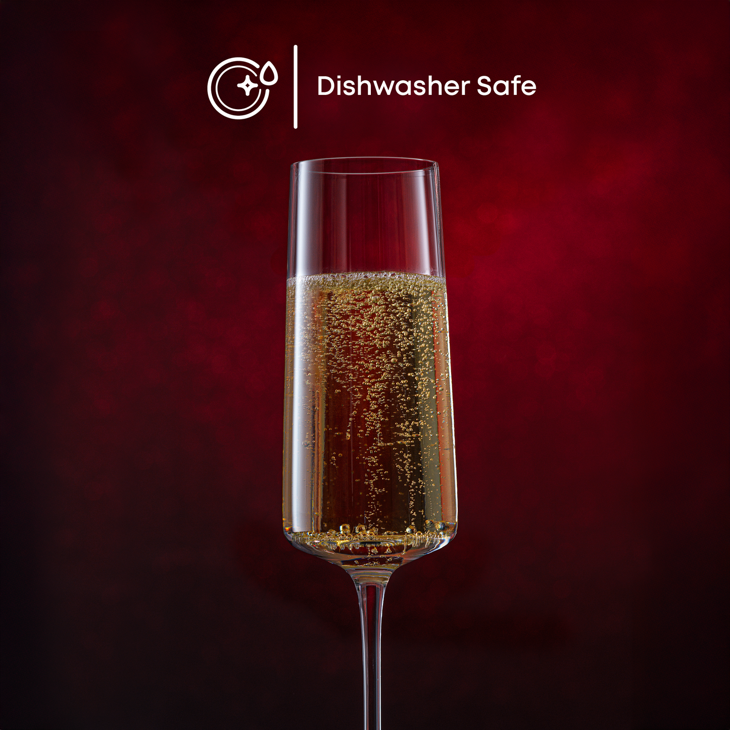 Sidney Champagne Flutes, 7 oz