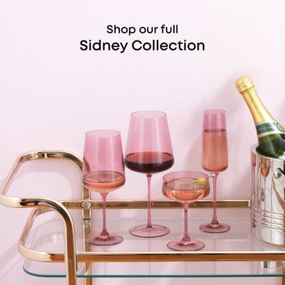 Sidney Champagne Flutes, 7 oz