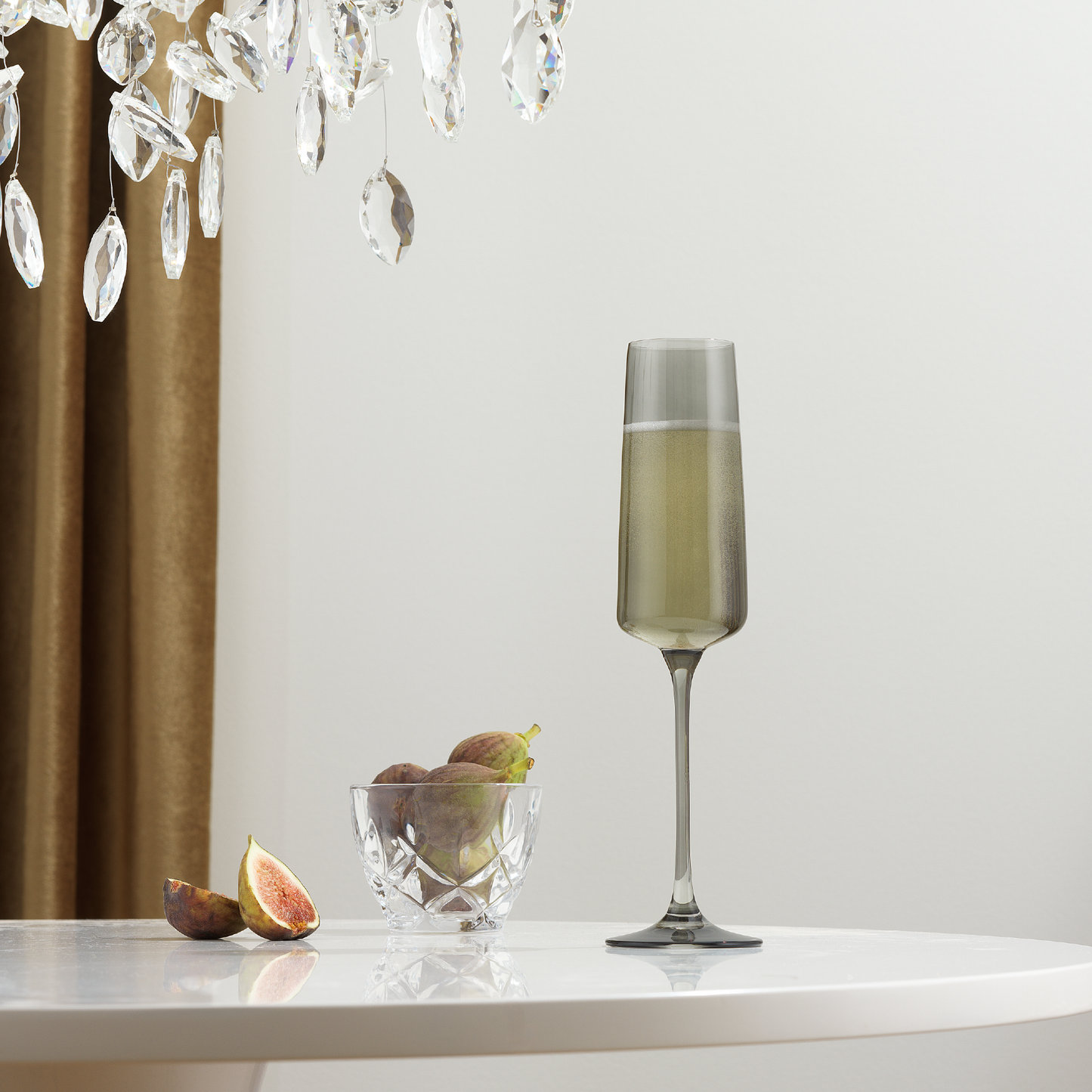 Sidney Champagne Flutes, 7 oz