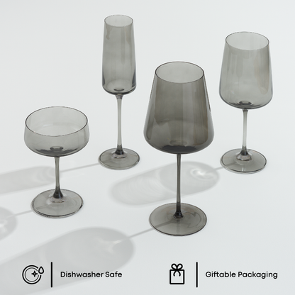 Sidney Champagne Flutes, 7 oz