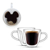 Disney Mickey Mouse 3D Espresso Cups, 5.4 oz