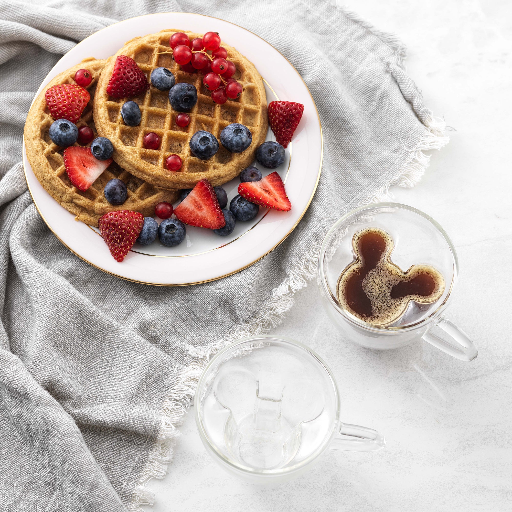 Disney Mickey Mouse 3D Espresso Cups