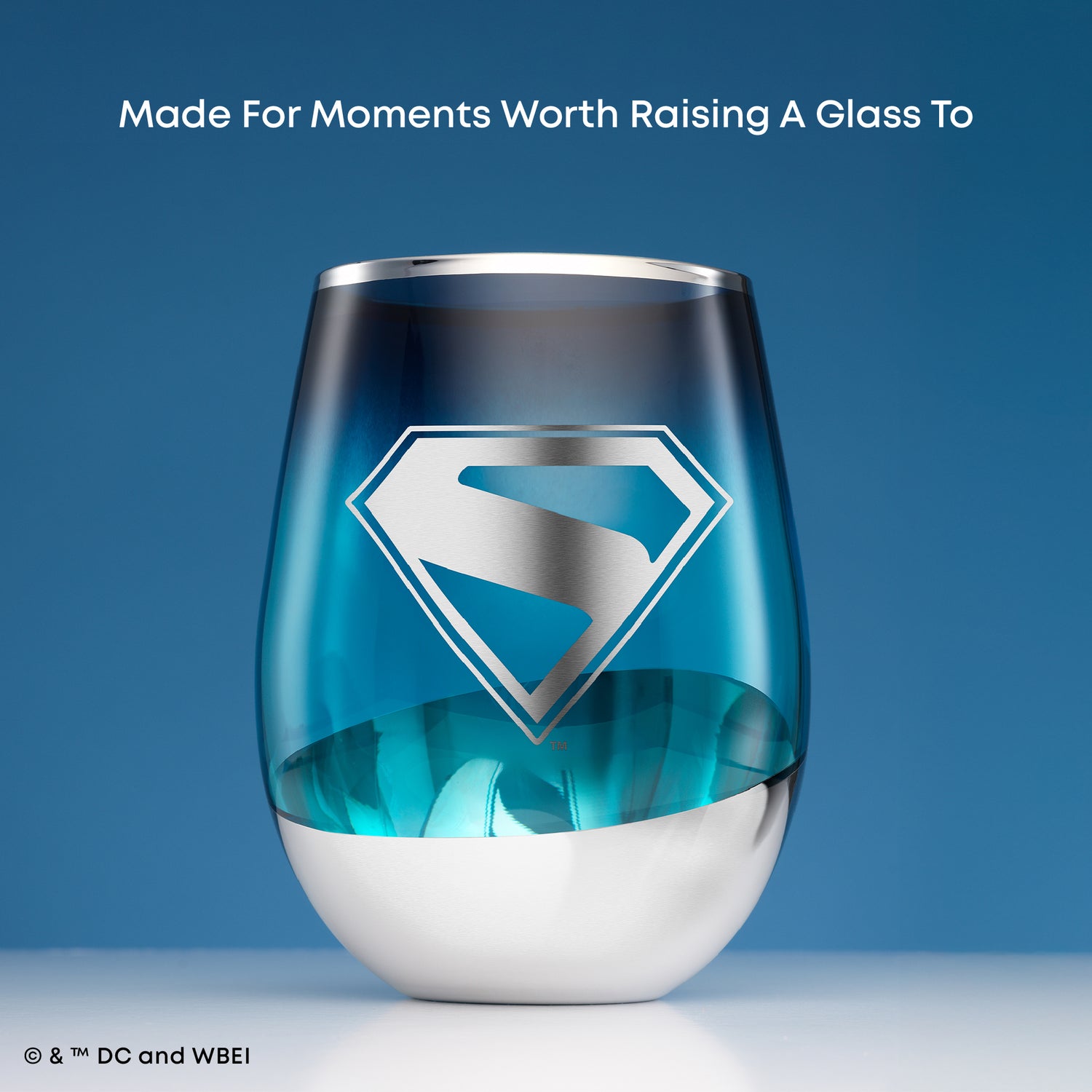 Superman Special Edition A Symbol of Hope Stemless Glasses