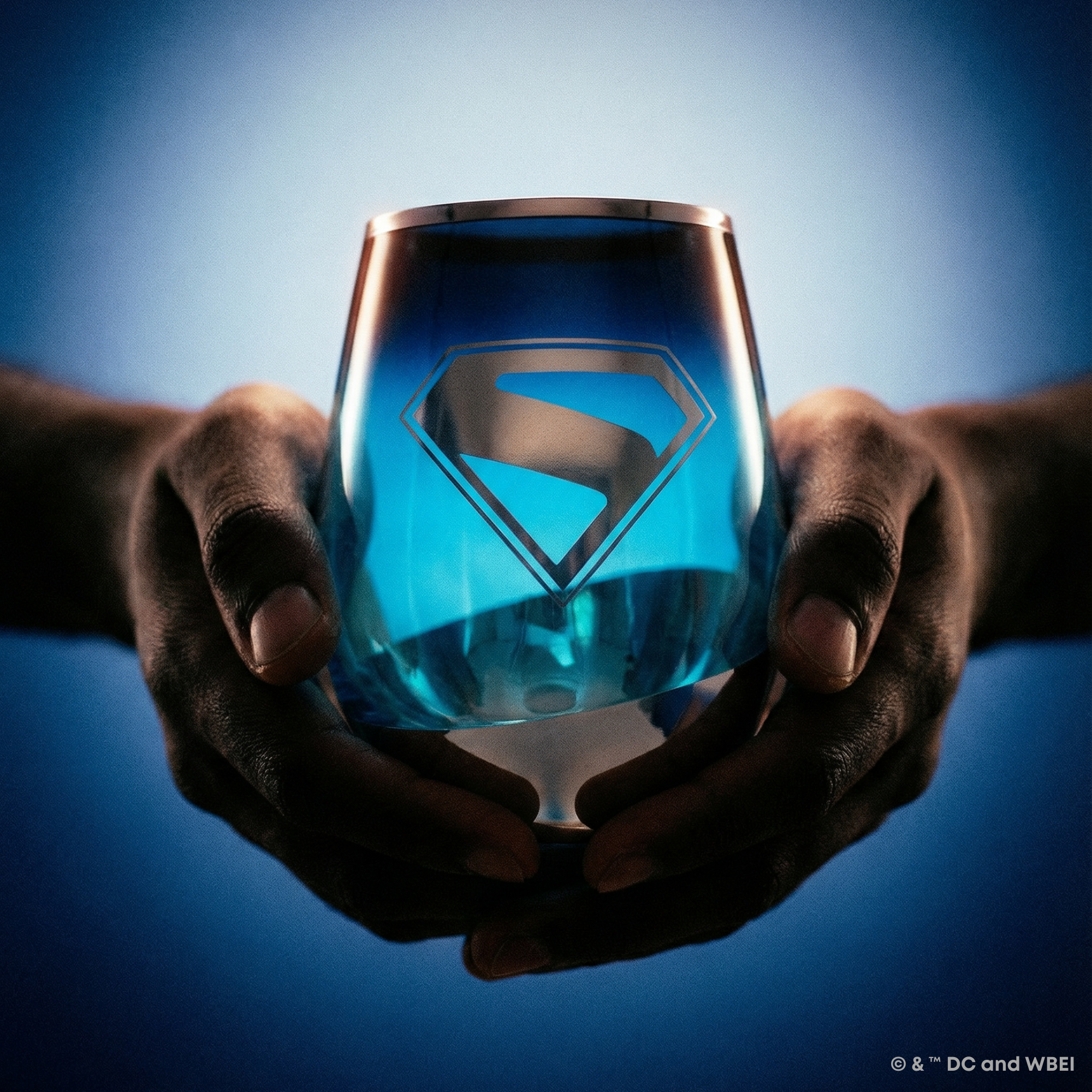 Superman Special Edition A Symbol of Hope Stemless Glasses