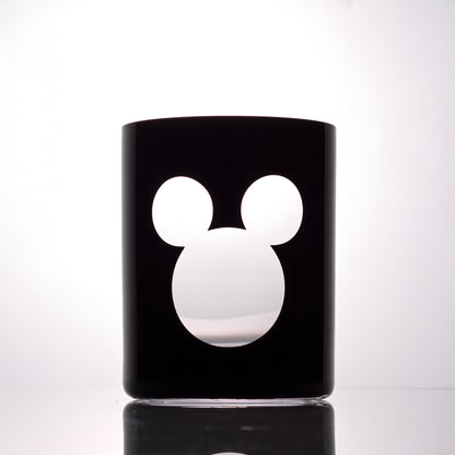 Disney Luxury Mickey Mouse Double Old Fashion Glasses, 12 oz