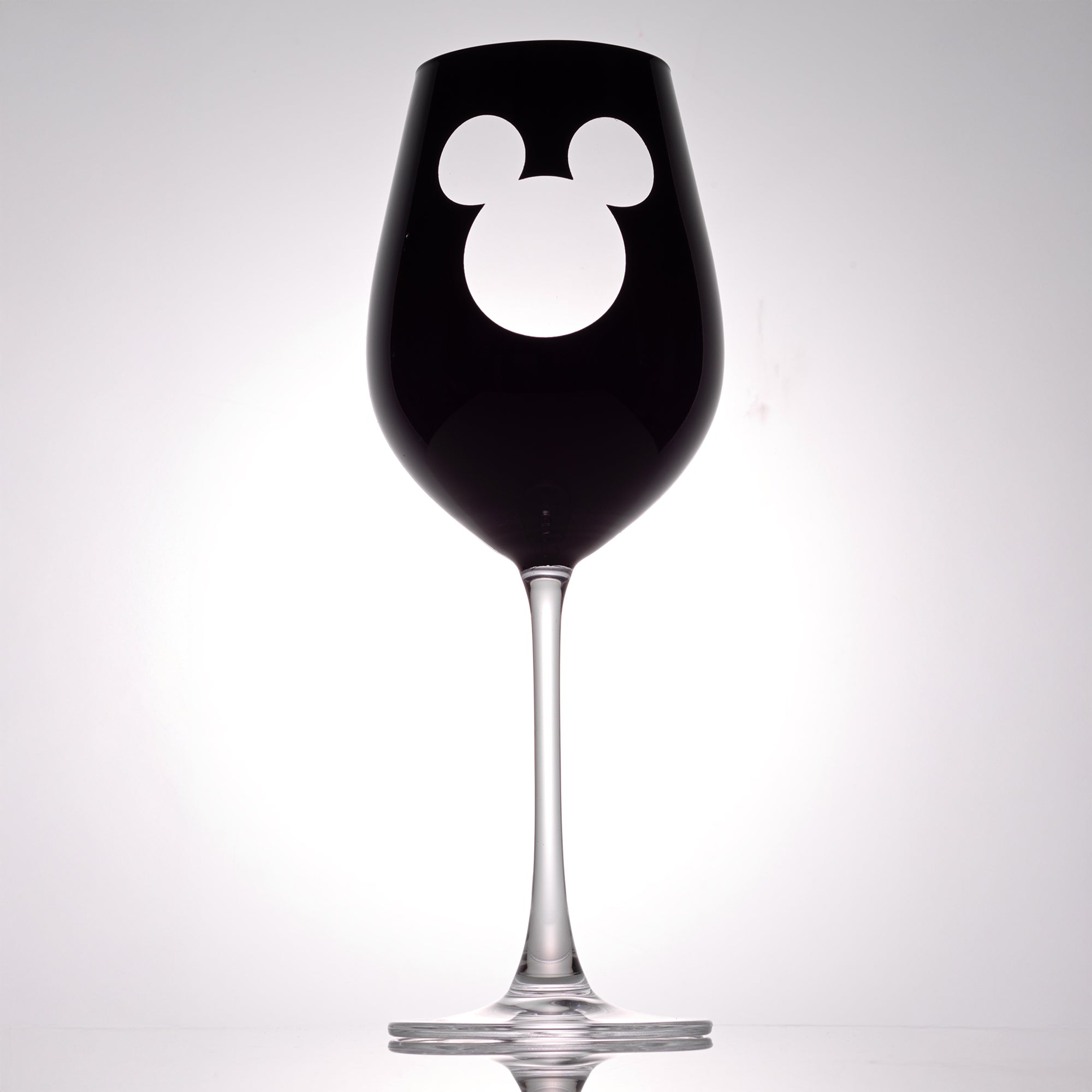 Disney Luxury Mickey Mouse Stemmed White Wine Glass Set