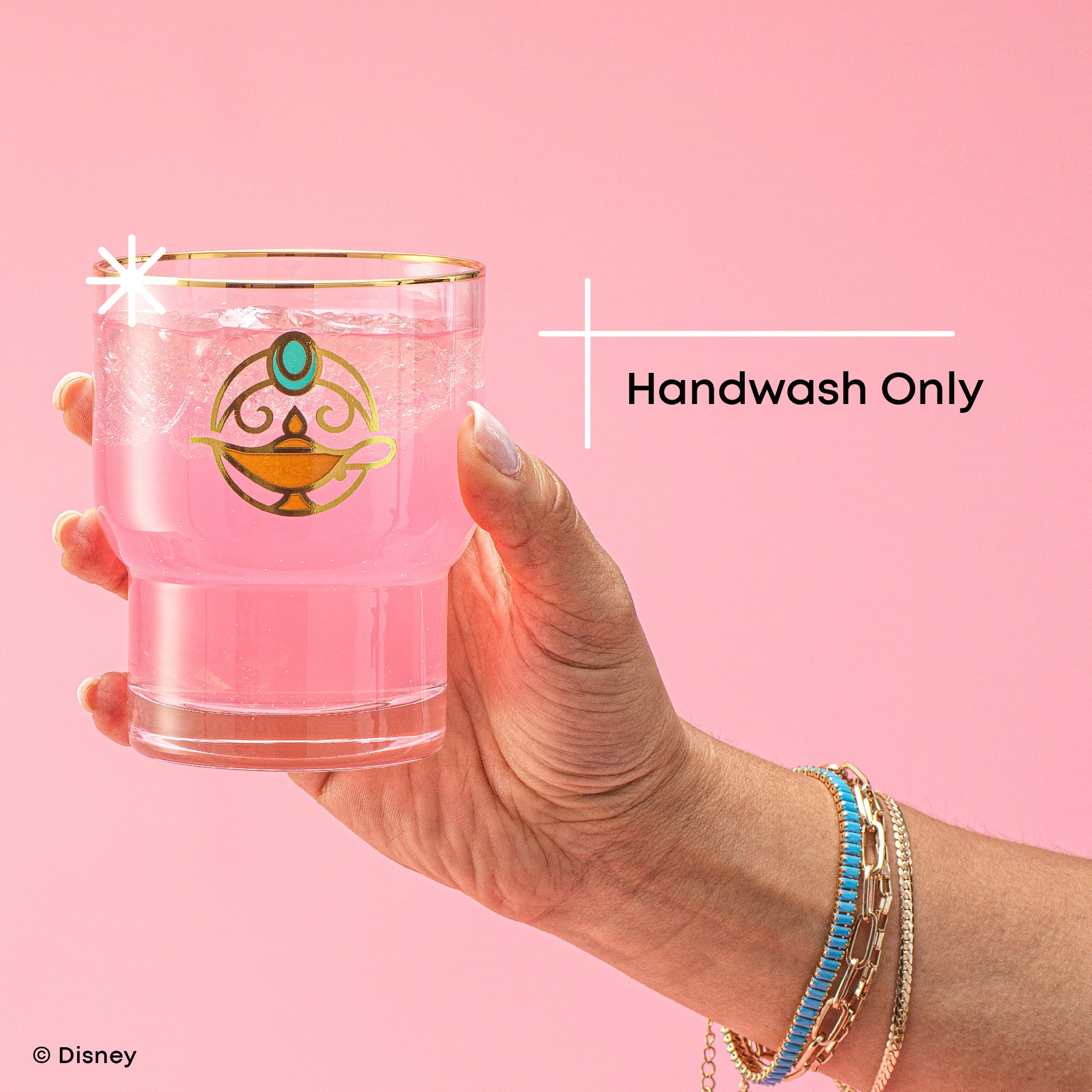 JoyJolt Disney Princess Drinking Glasses - Thumbnail 5