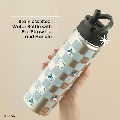 Disney Retro Vintage Mickey & Minnie Stainless Steel Water Bottle