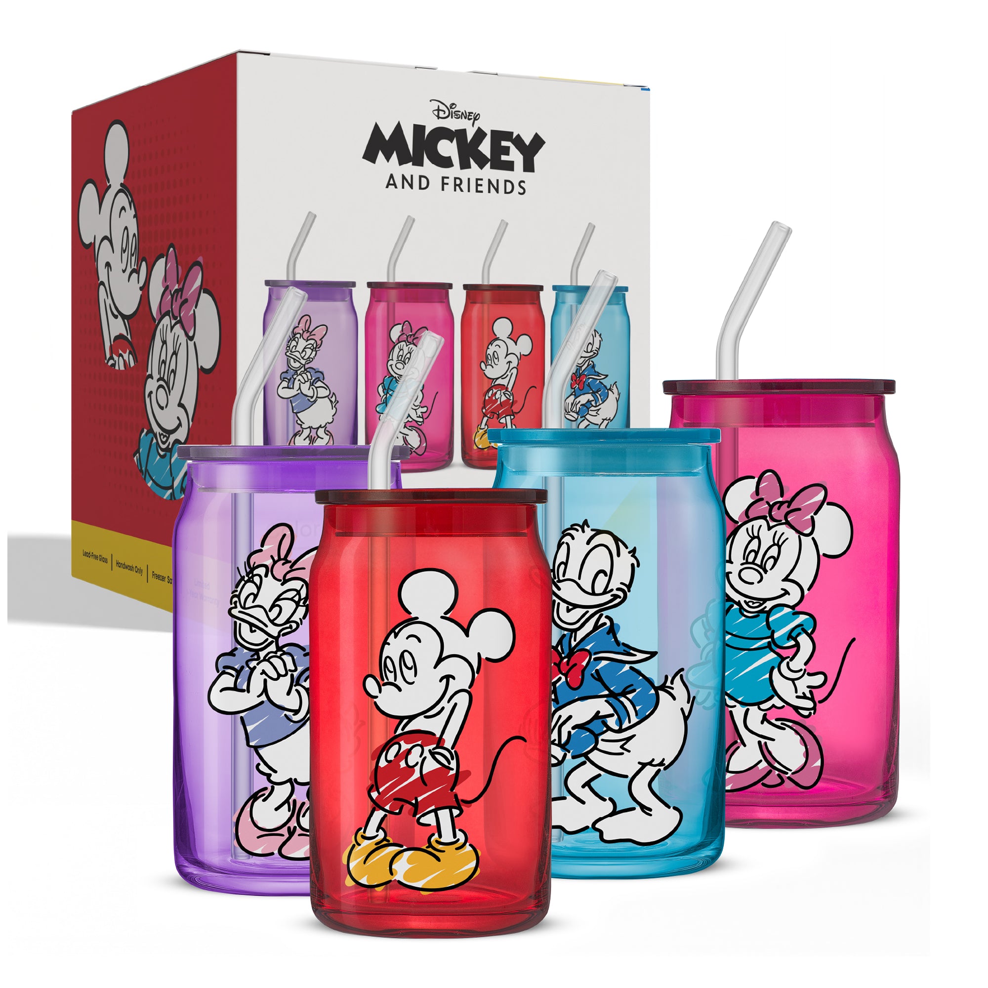 JoyJolt Disney Mickey Mouse & Friends Tumbler - Thumbnail 3