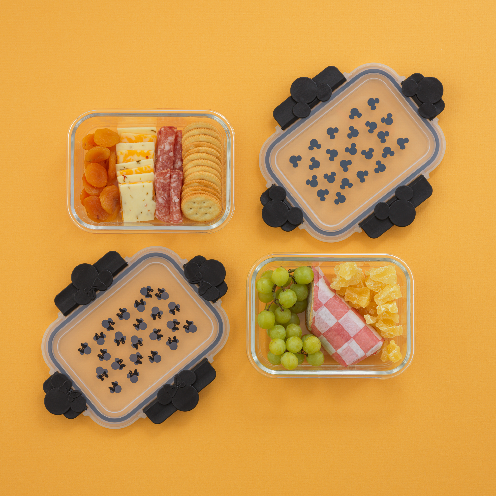 Disney Mickey & Minnie Food Storage Containers