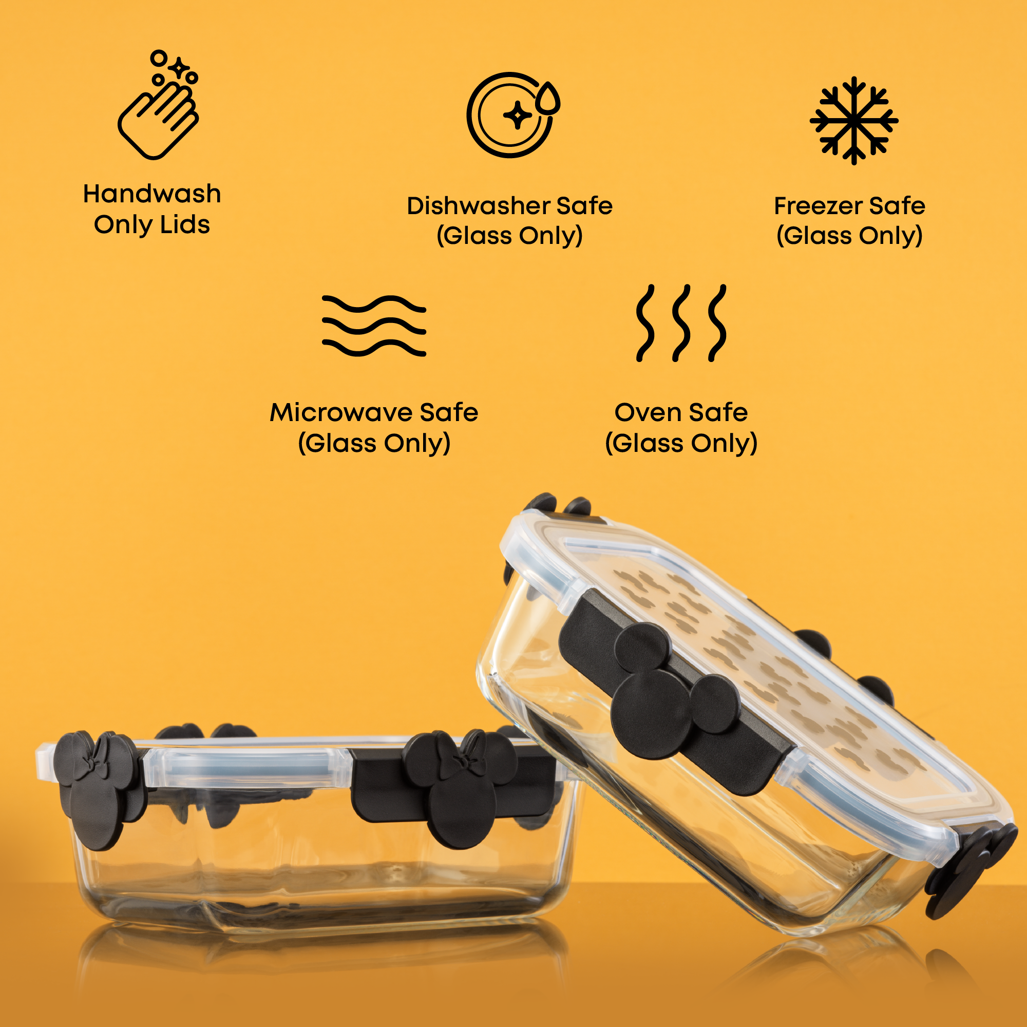 Disney Mickey & Minnie Food Storage Containers