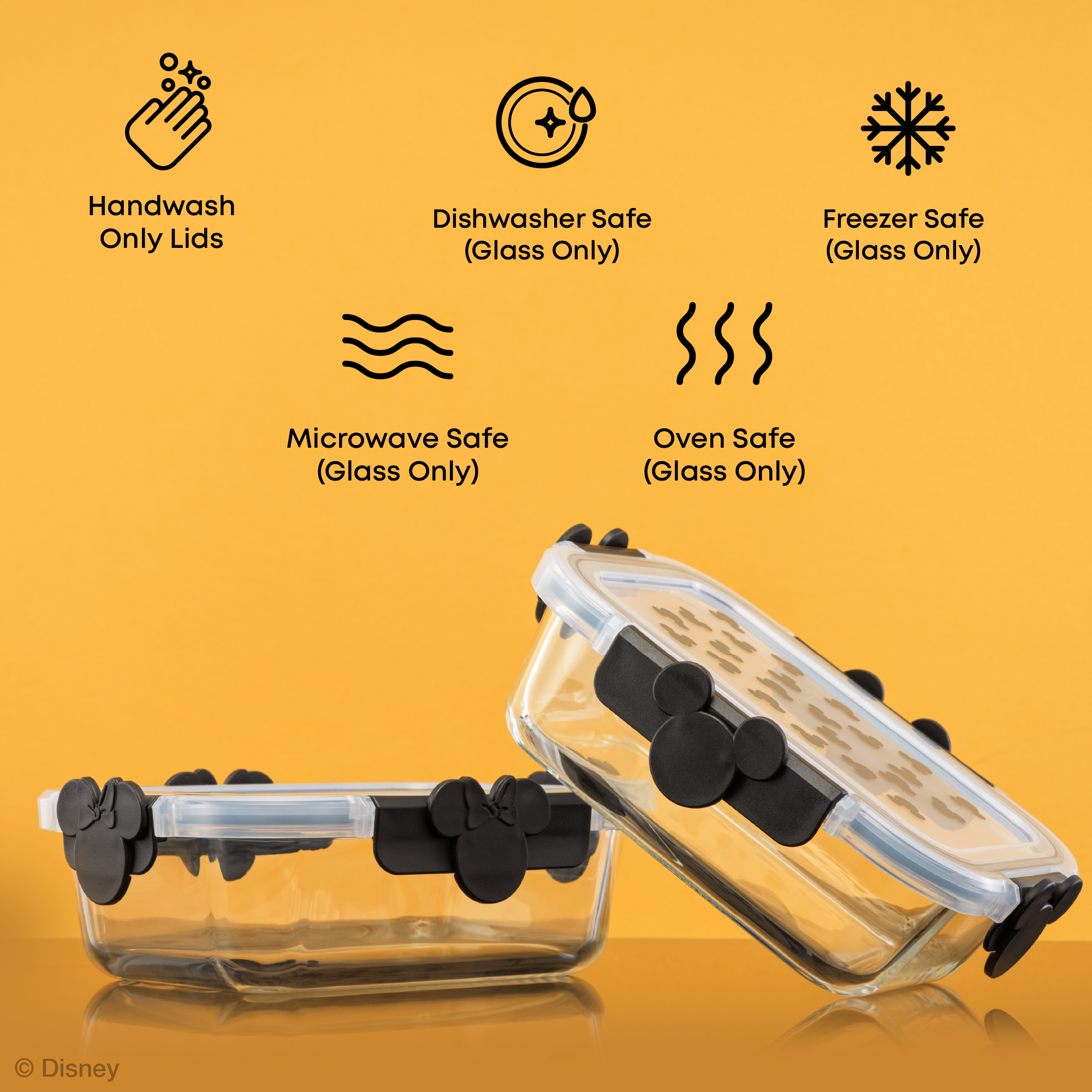 Disney Mickey & Minnie Food Storage Containers