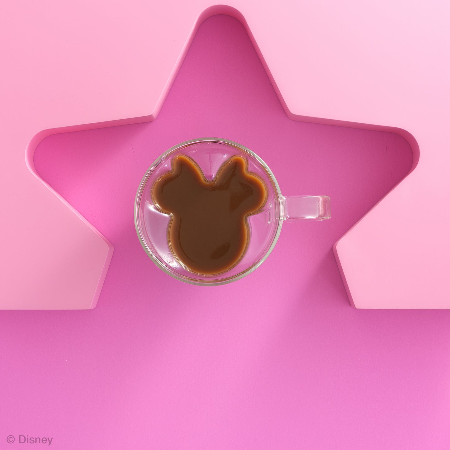 Disney 4-Piece Minnie Mouse 3D Double Wall Glasses