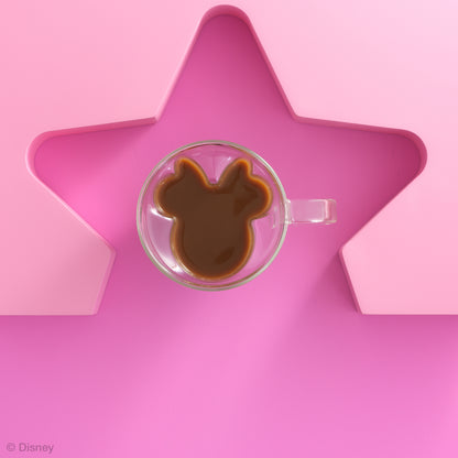 Disney 4-Piece Minnie Mouse 3D Double Wall Glasses