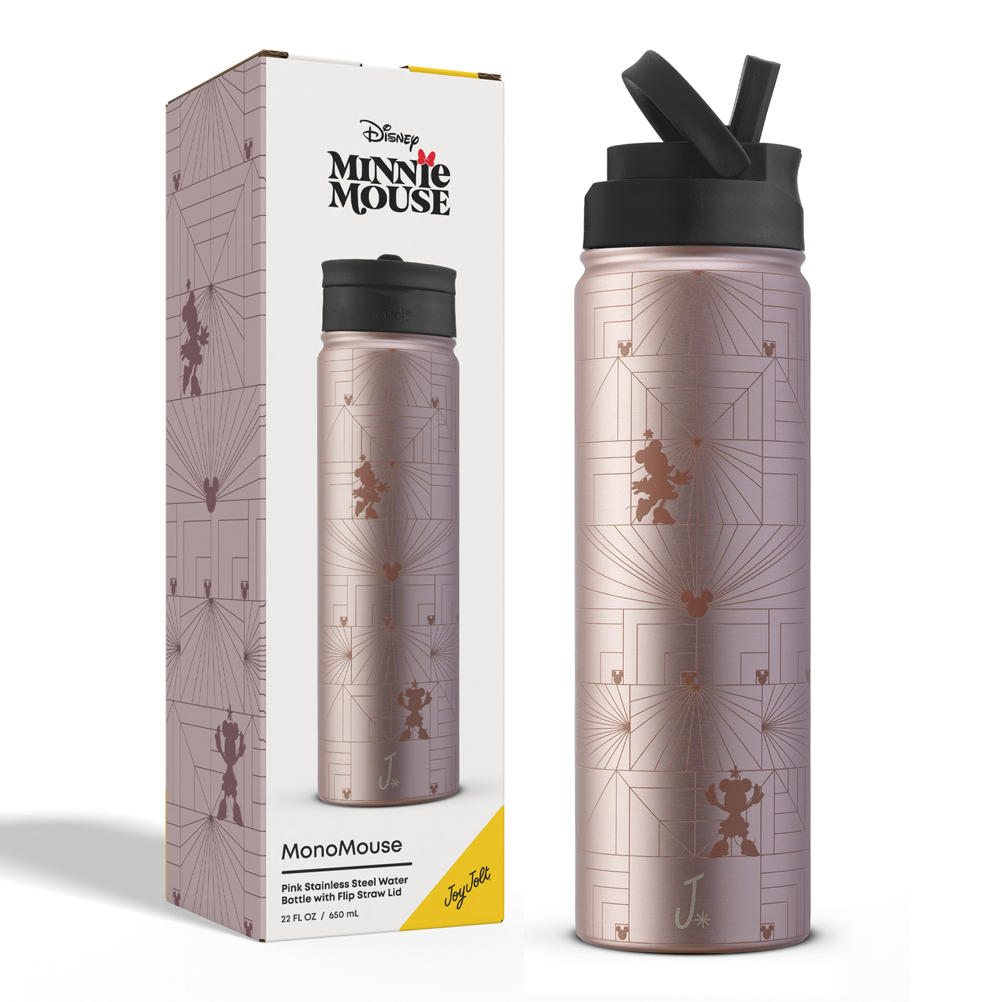 Disney Minnie Mouse MonoMouse Stainless Steel Water Bottle
